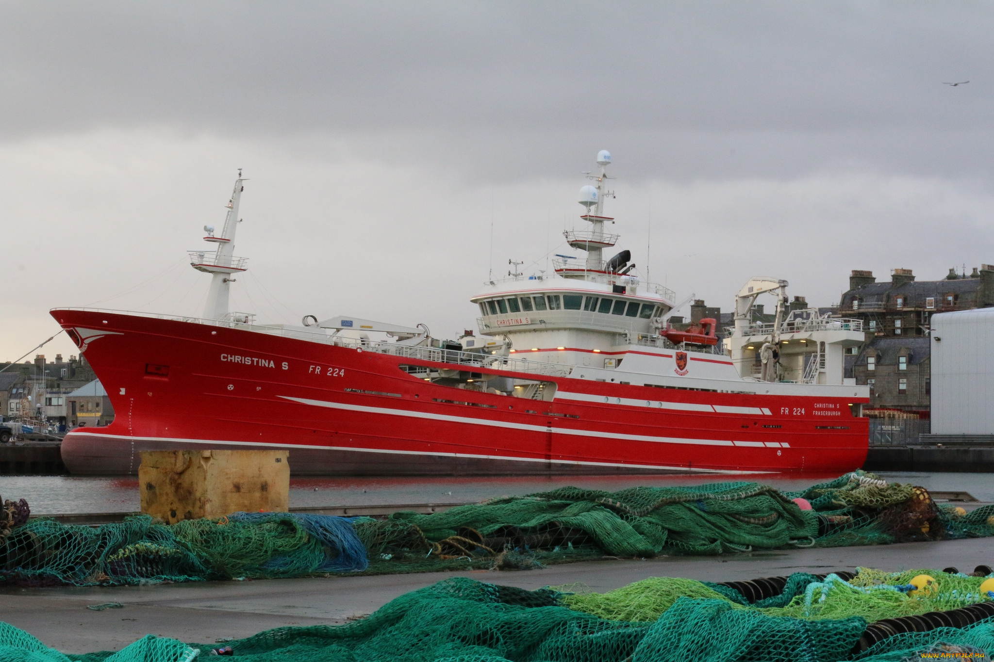 christina, s, корабли, другое, судно, промысловое