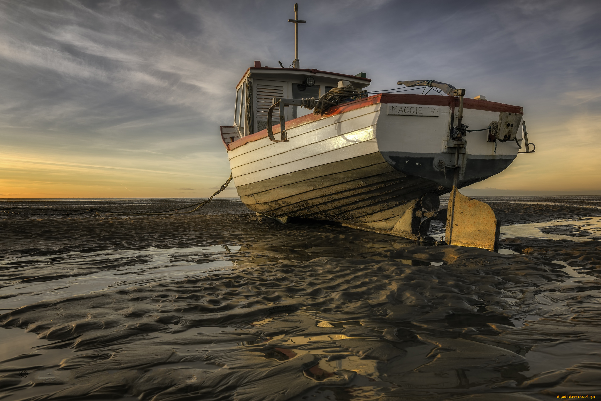 корабли, баркасы, , , буксиры, отлив, судно, океан