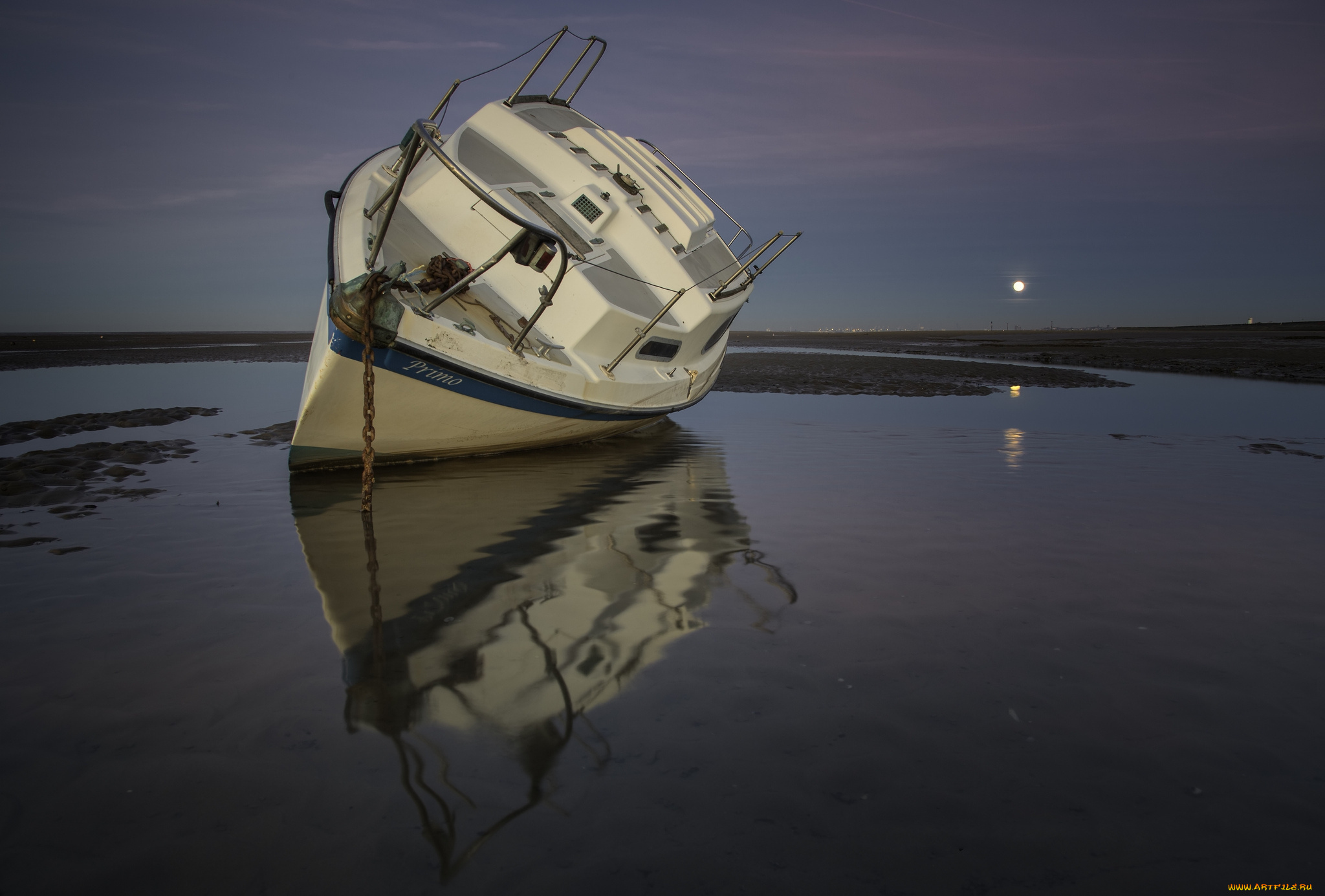 корабли, Яхты, судно, отлив, океан