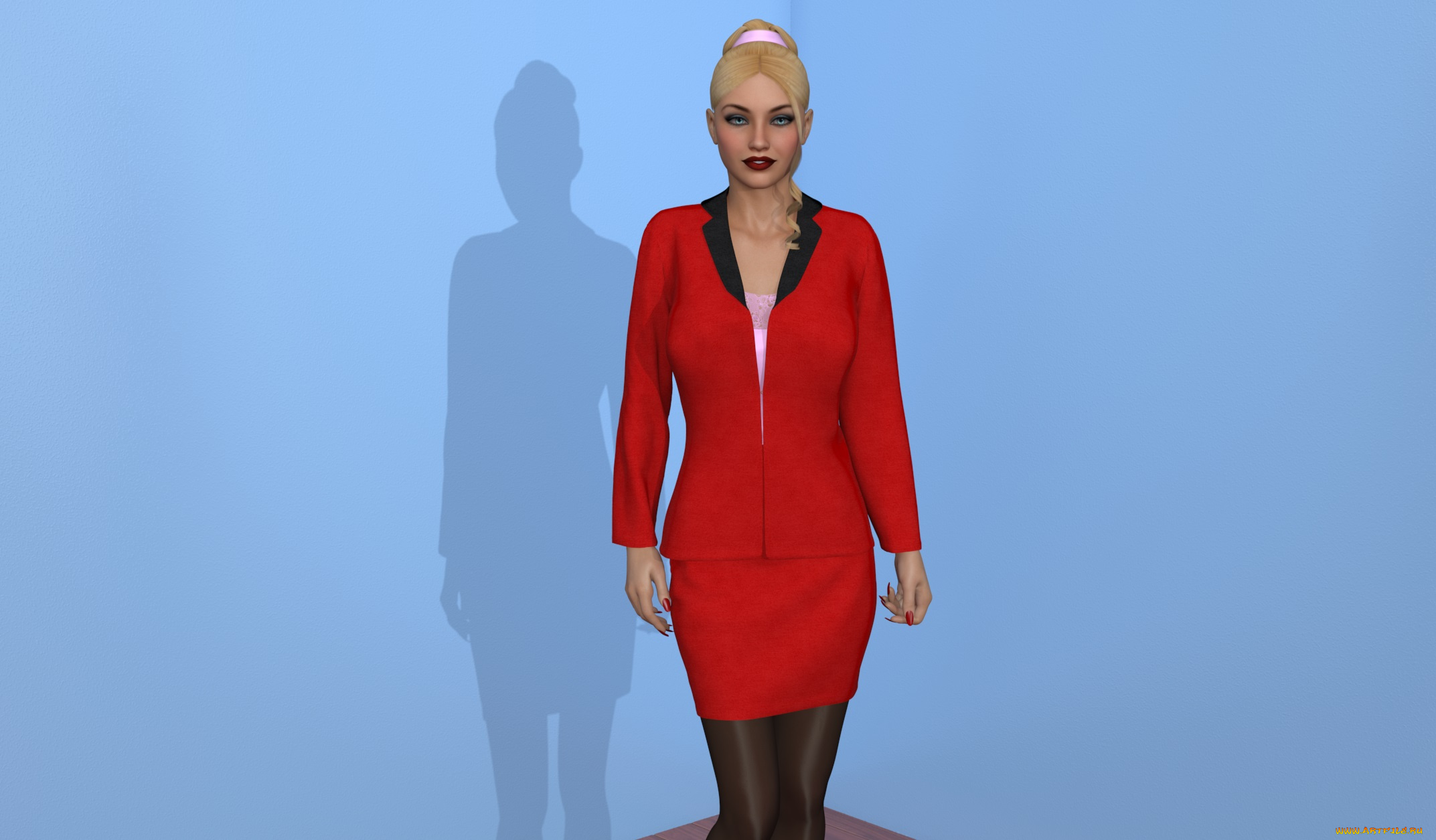 3д, графика, люди, , people, взгляд, девушка, блондинка, фон