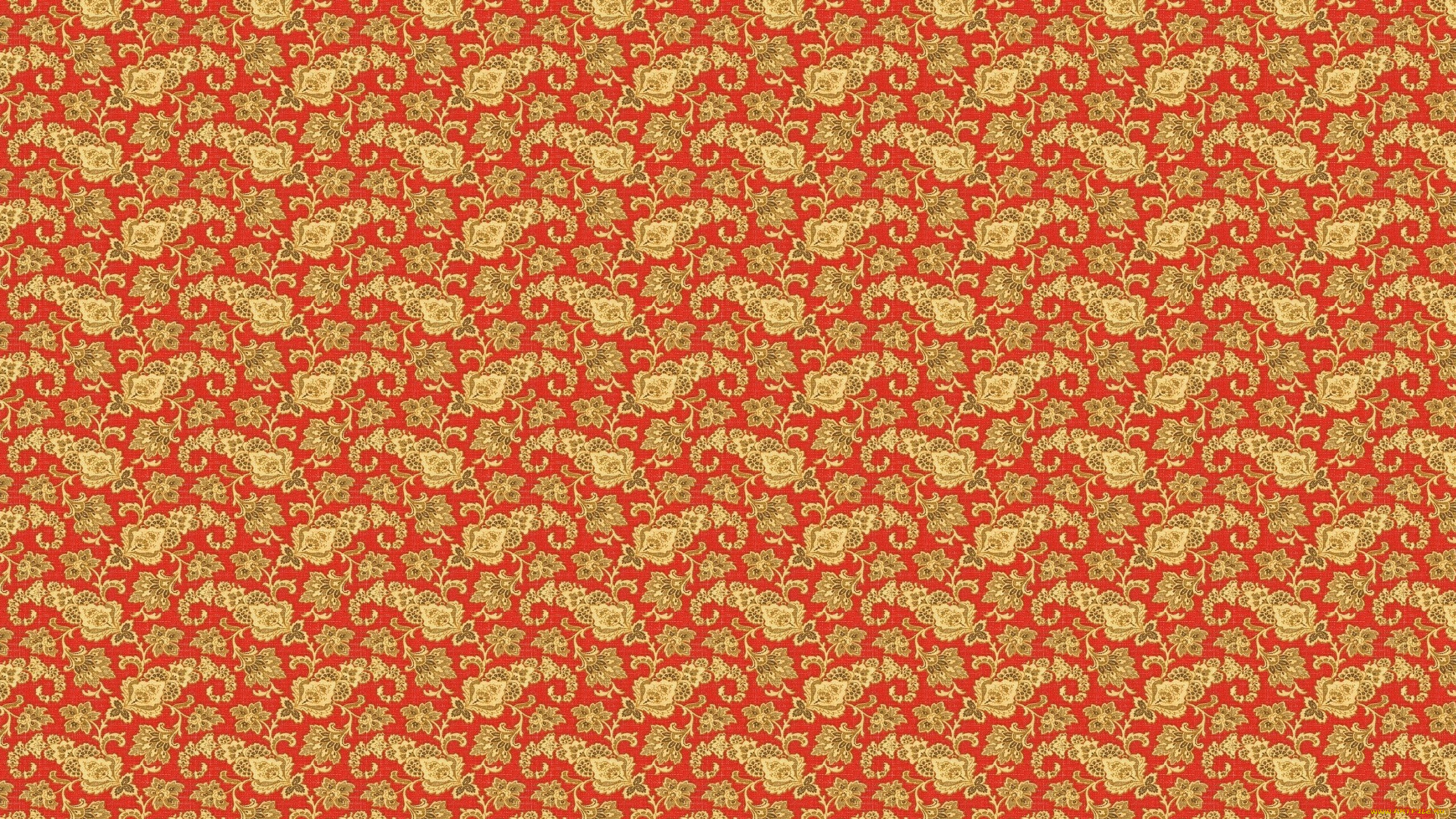 векторная, графика, другое, , other, ткань, растительные, узоры, красный, фон, винтаж, орнамент, обои, листья, цветы