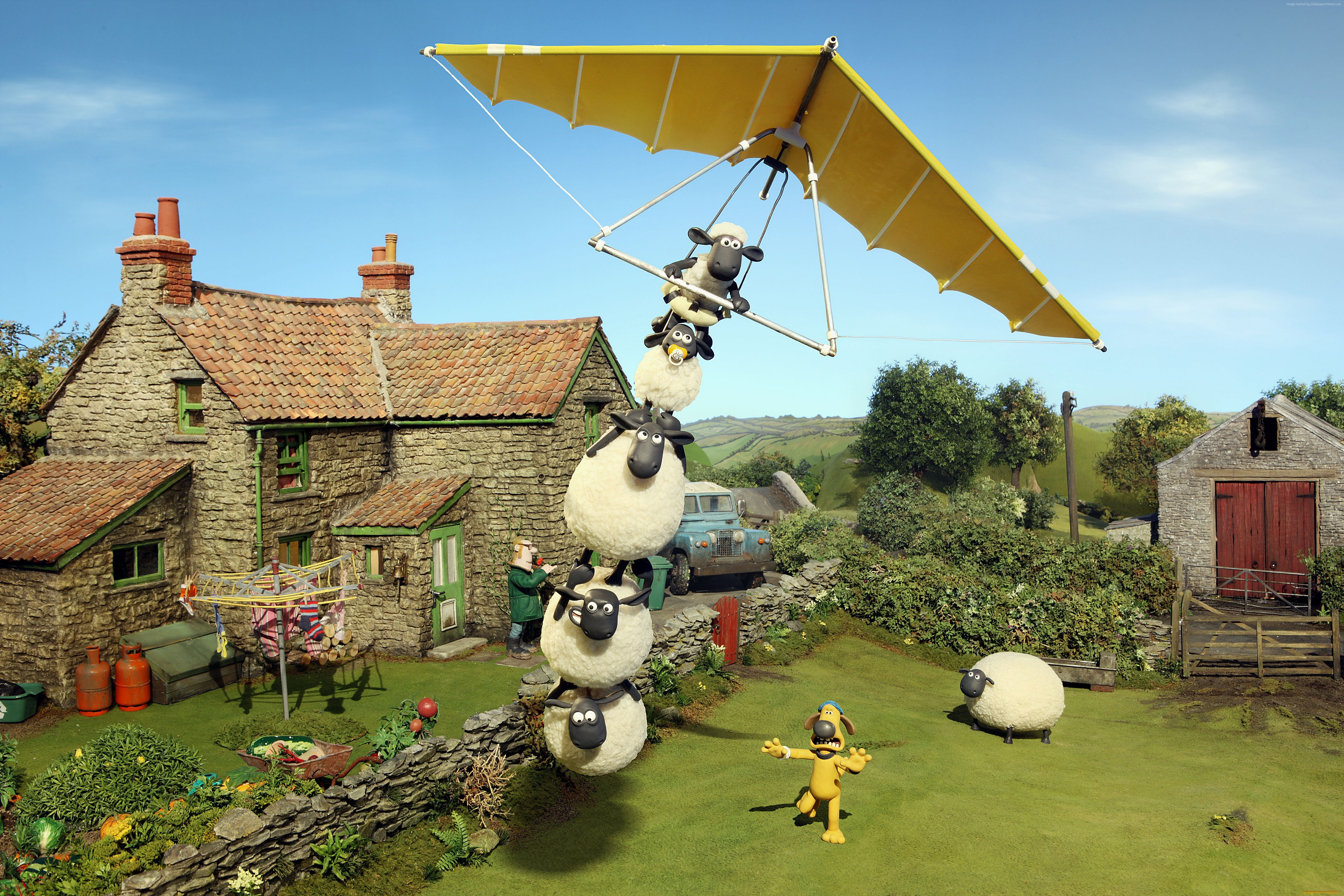 shaun, the, sheep, movie, мультфильмы, -, shaun, the, sheep, movie, юмор, shaun, the, sheep, movie, барашек, шон, анимация