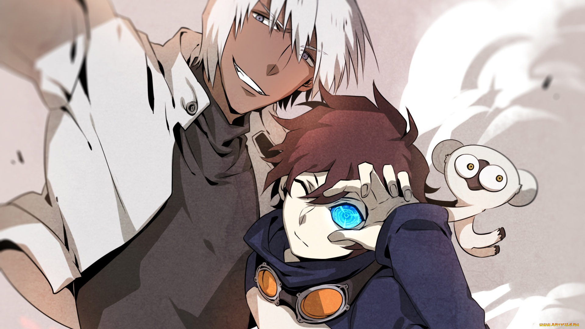 аниме, kekkai, sensen, лео, запп