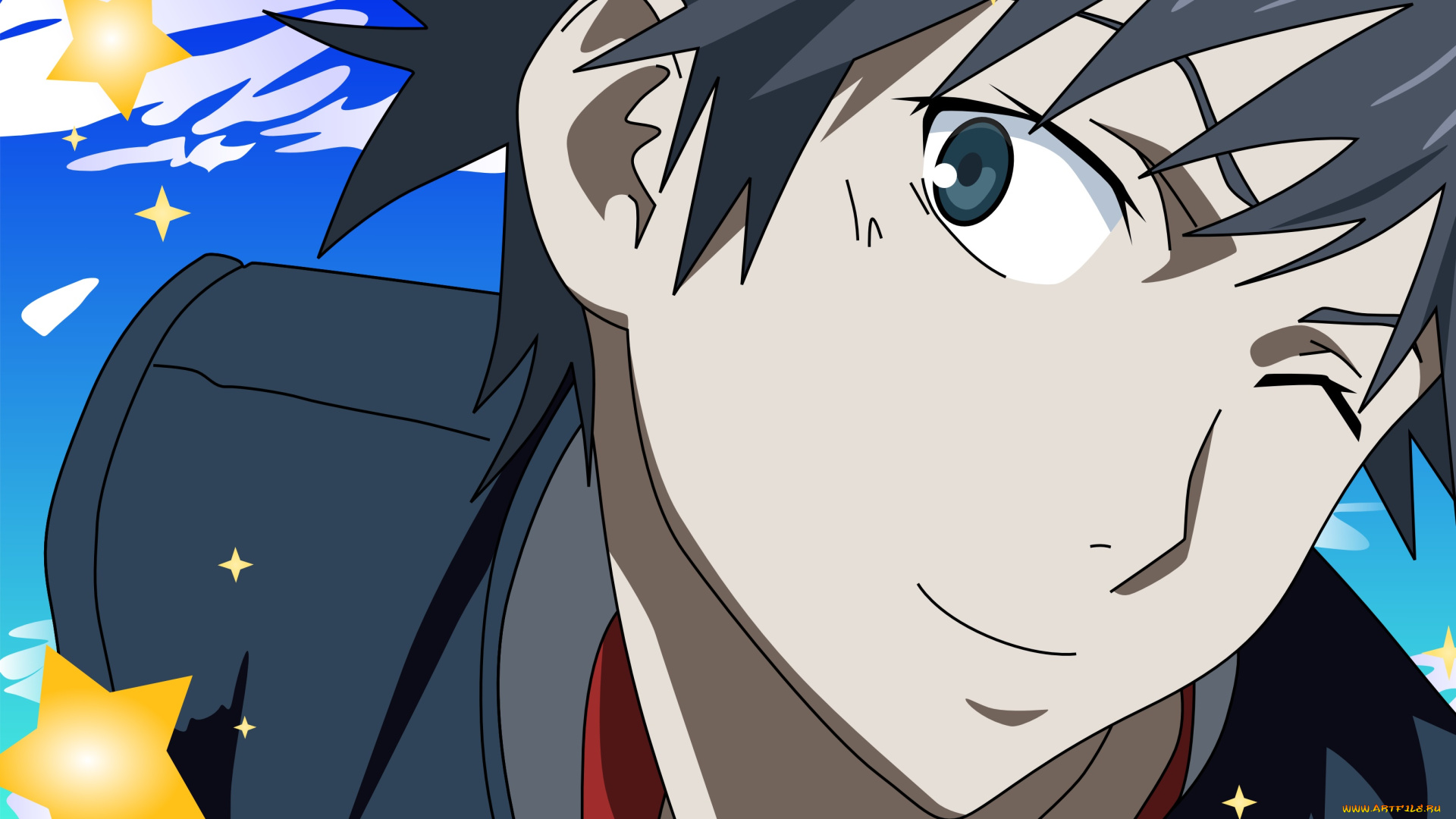 аниме, toaru, majutsu, no, index, фон, взгляд, девушка