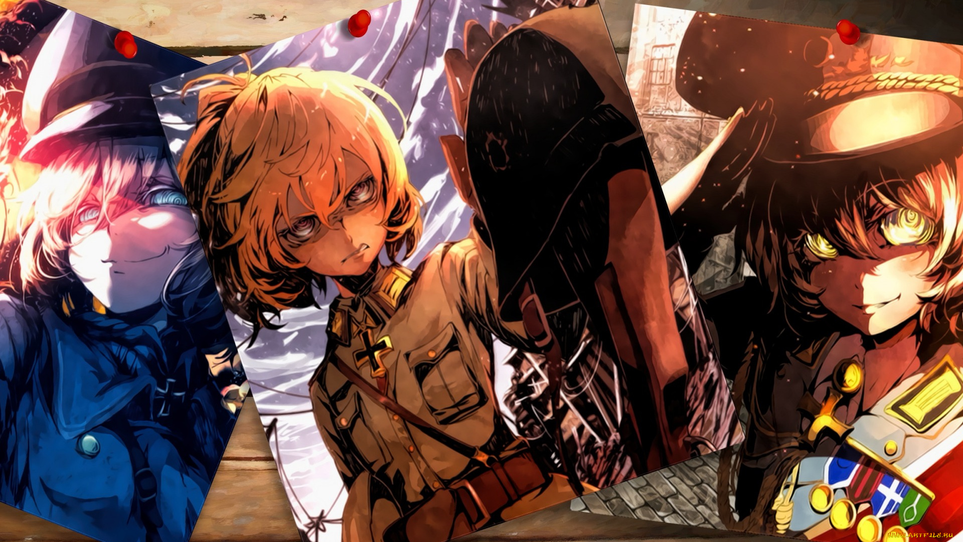 аниме, youjo, senki, anime, girls, tanya, degurechaff, youjo, senki