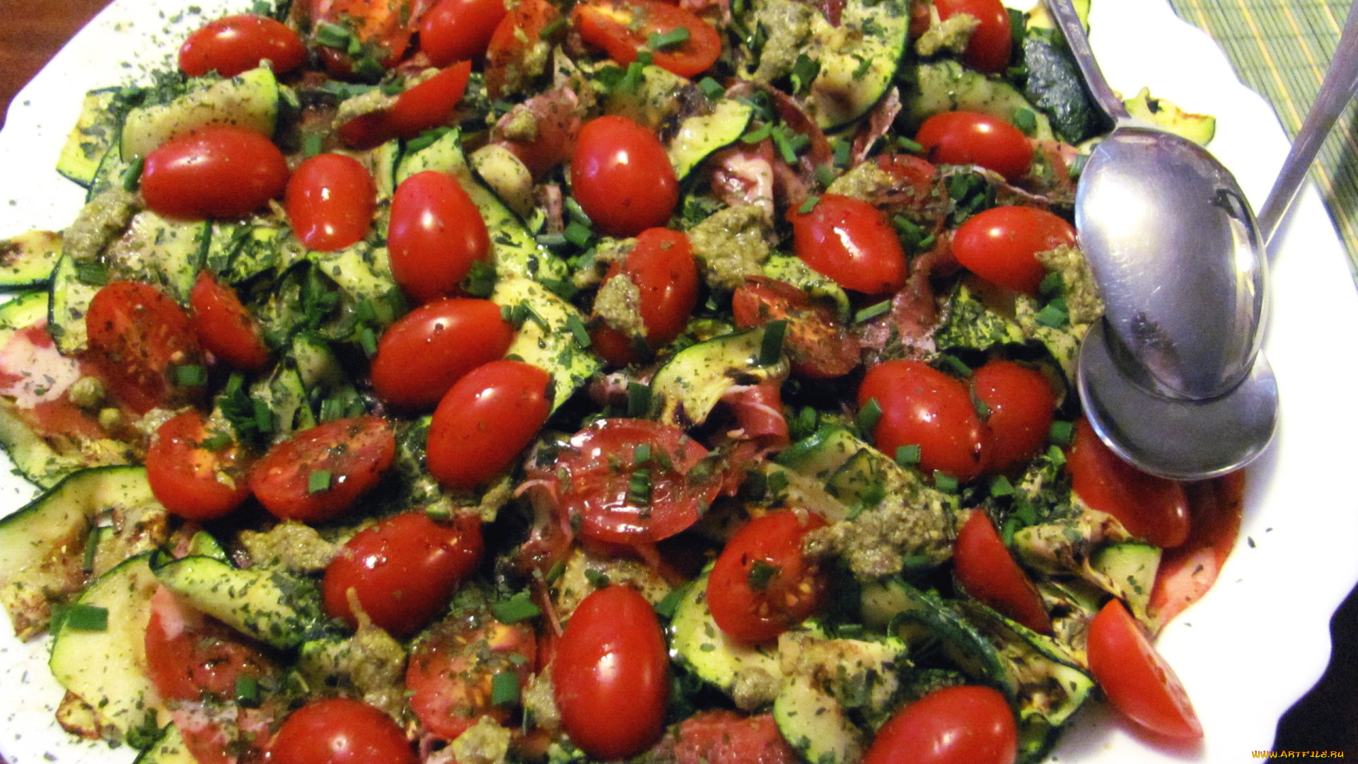 еда, салаты, , закуски, салат, томаты, помидоры