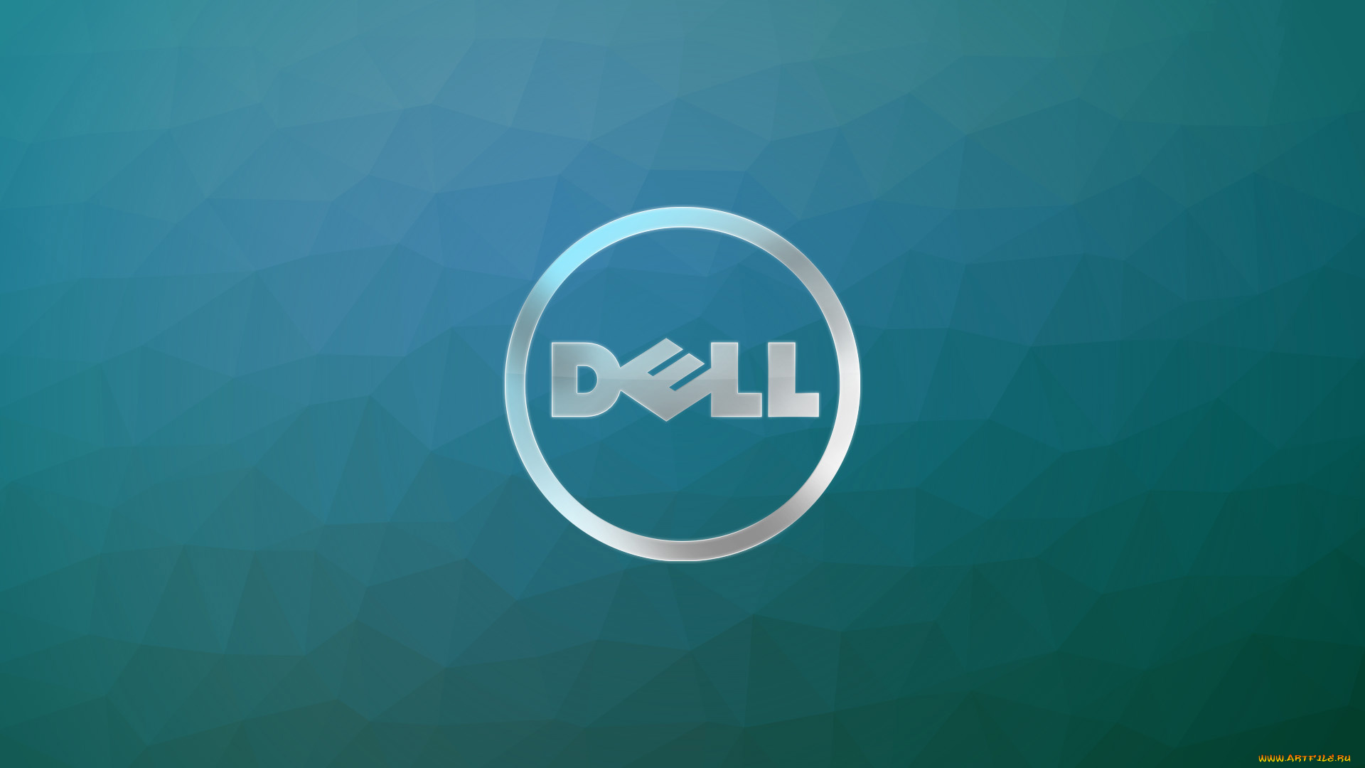 компьютеры, dell, фон, логотип