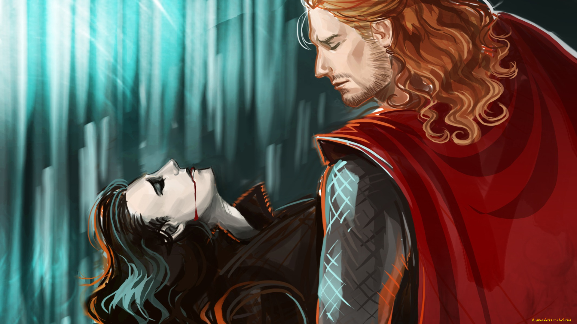 рисованное, кино, тор, локи