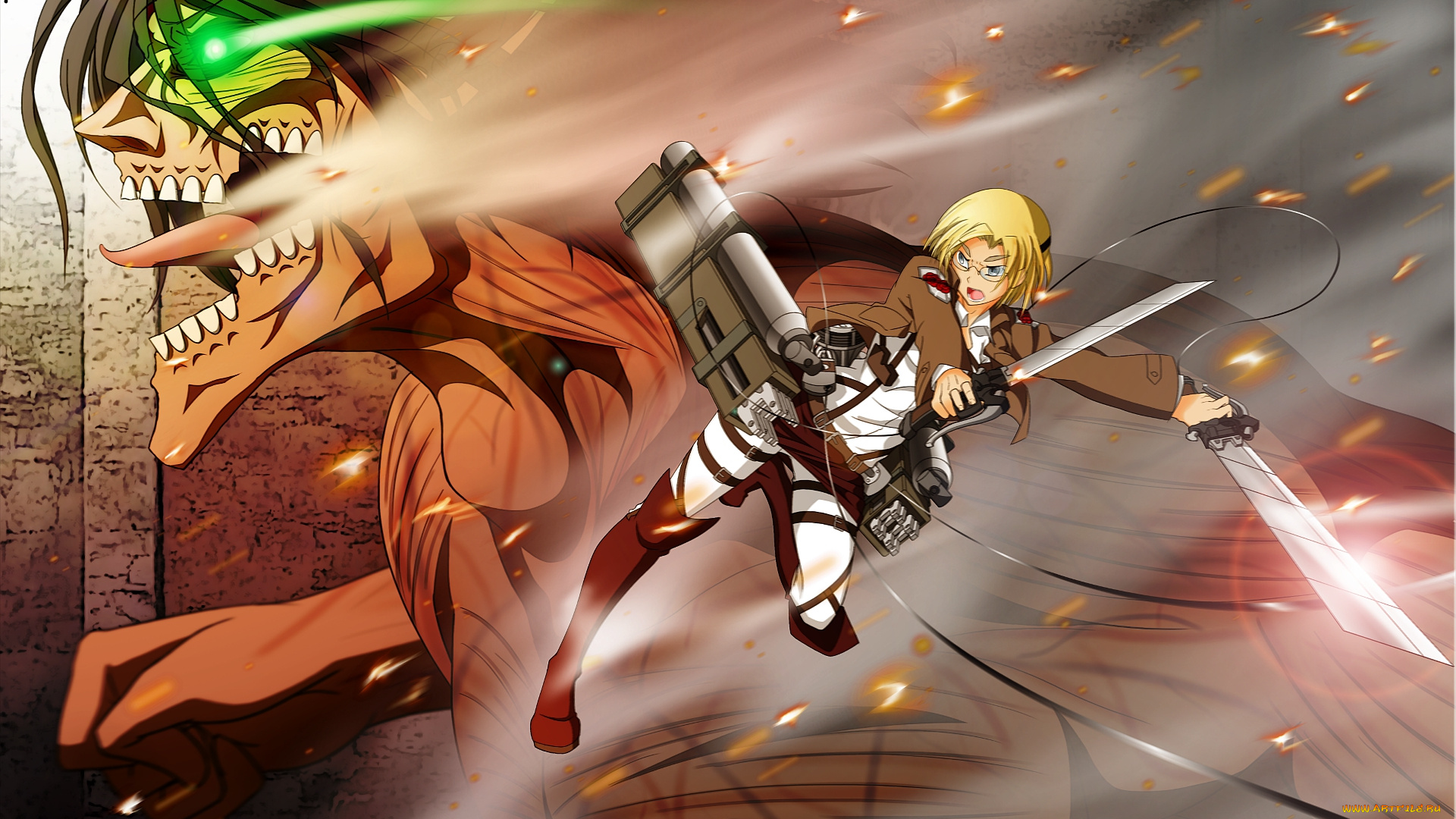 shingeki, no, kyojin, аниме, персонаж