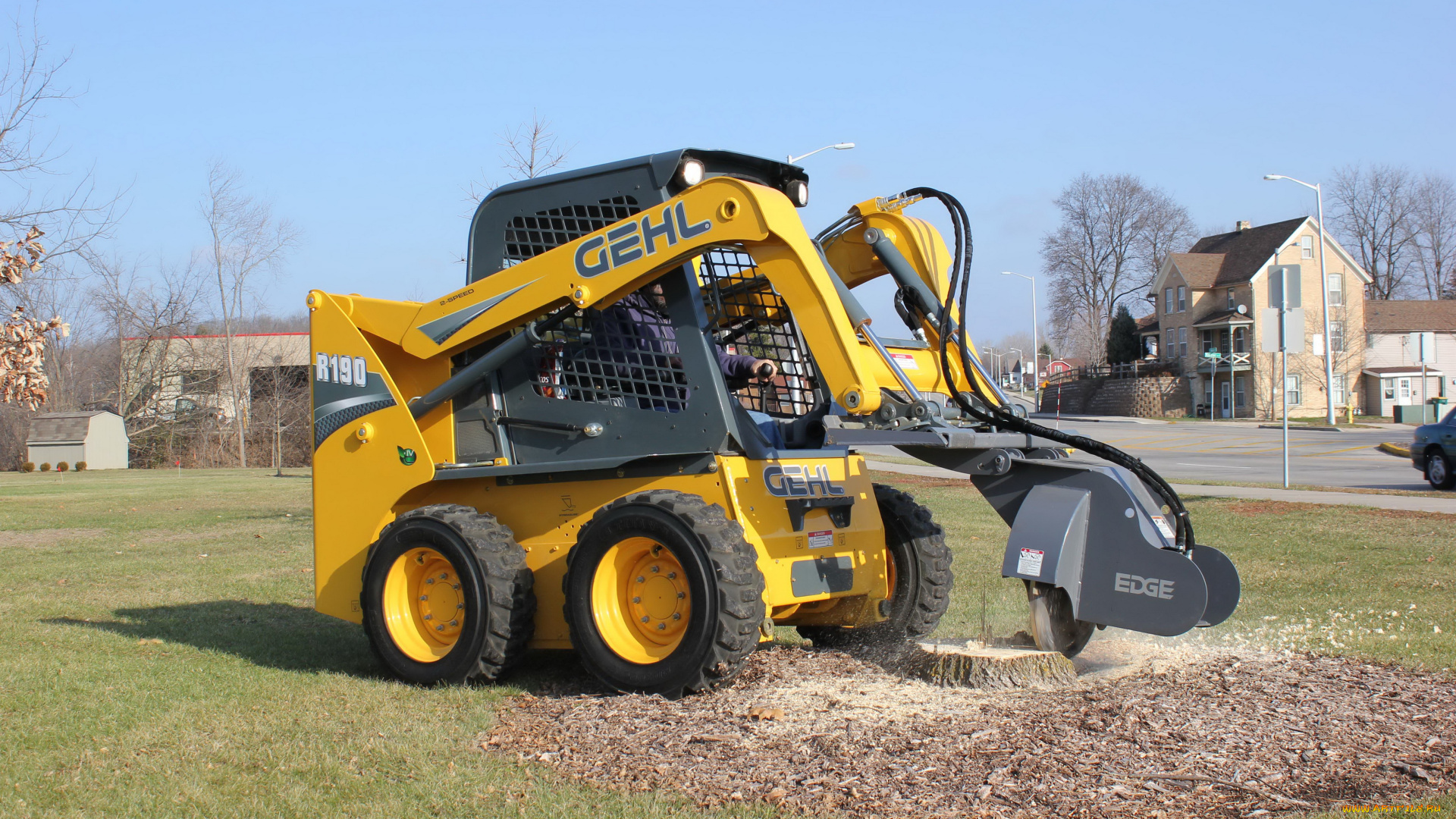 техника, фронтальные, погрузчики, gehl