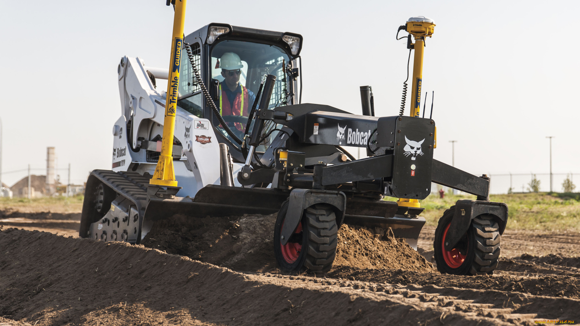 техника, грейдеры, bobcat
