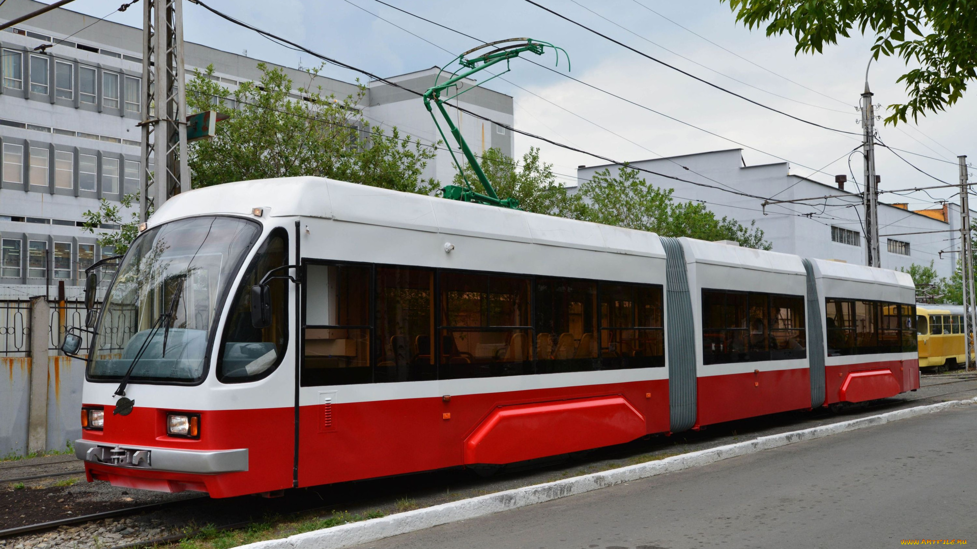 трамвай, техника, трамваи, город