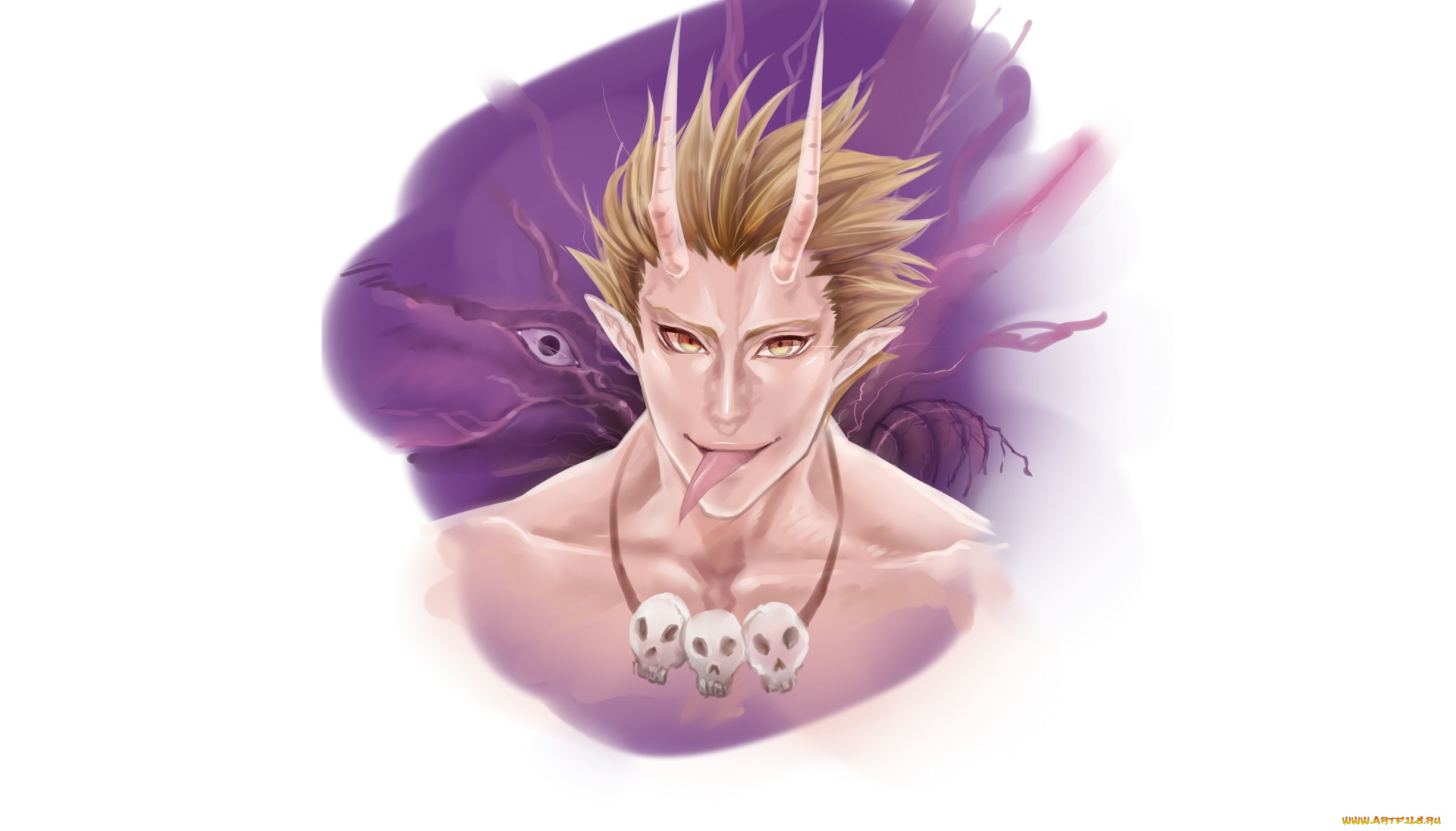 аниме, yondemasuyo, , azazel-san, демон