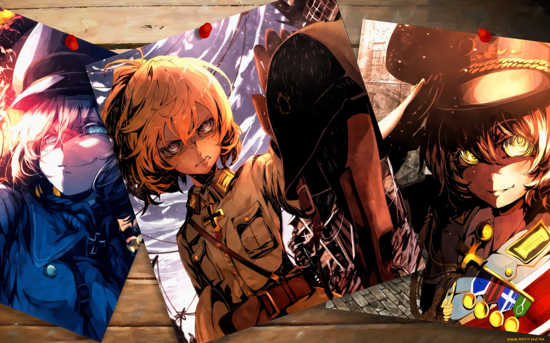 аниме, youjo, senki, anime, girls, tanya, degurechaff, youjo, senki