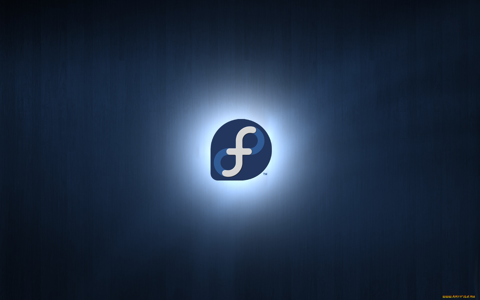 компьютеры, fedora, фон, логотип