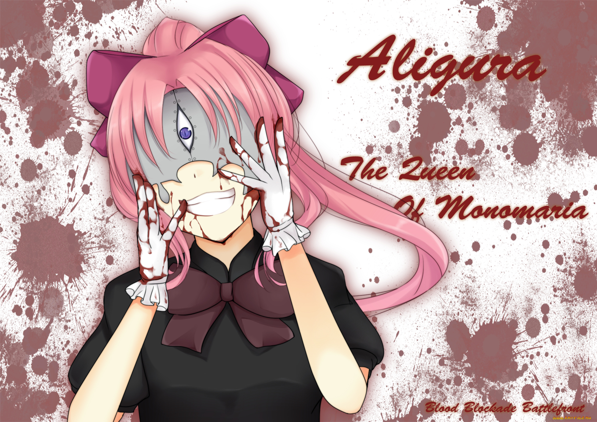 аниме, kekkai, sensen, алигура