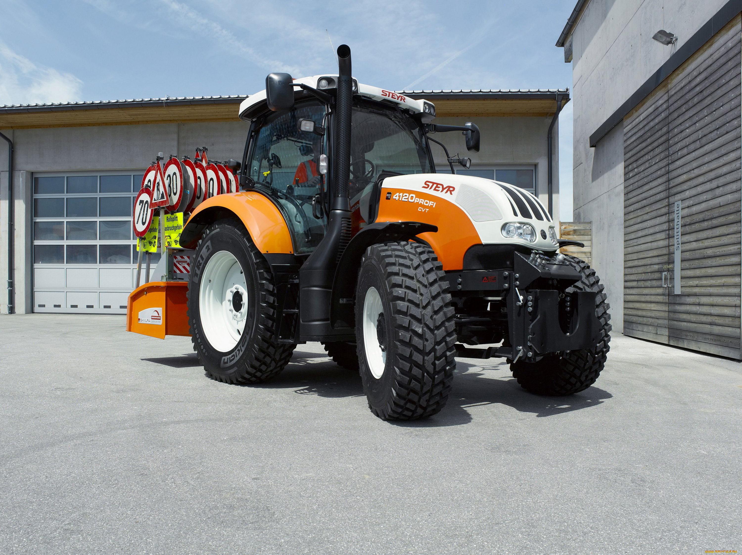 техника, тракторы, steyr, daimler