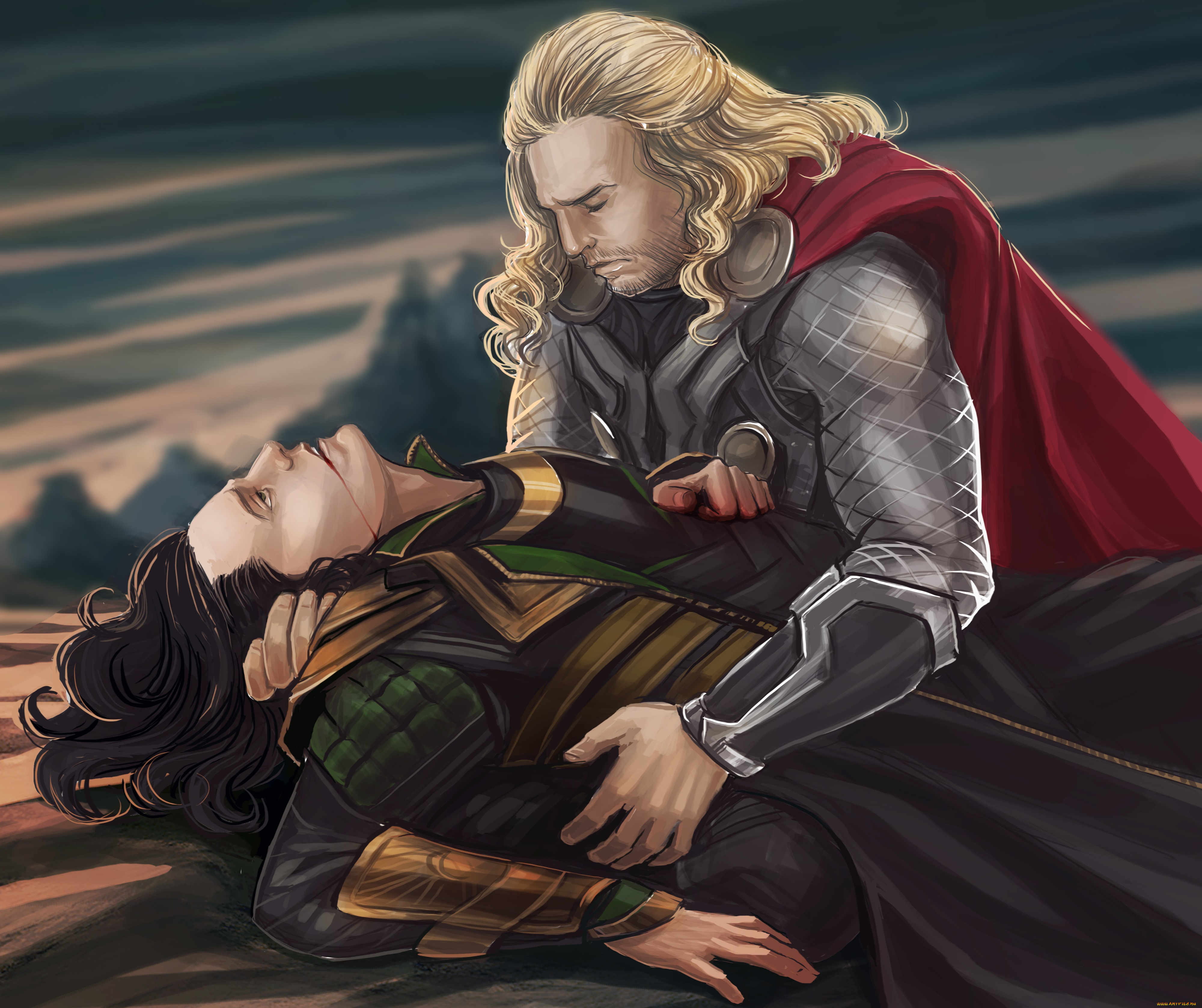 рисованное, кино, тор, локи