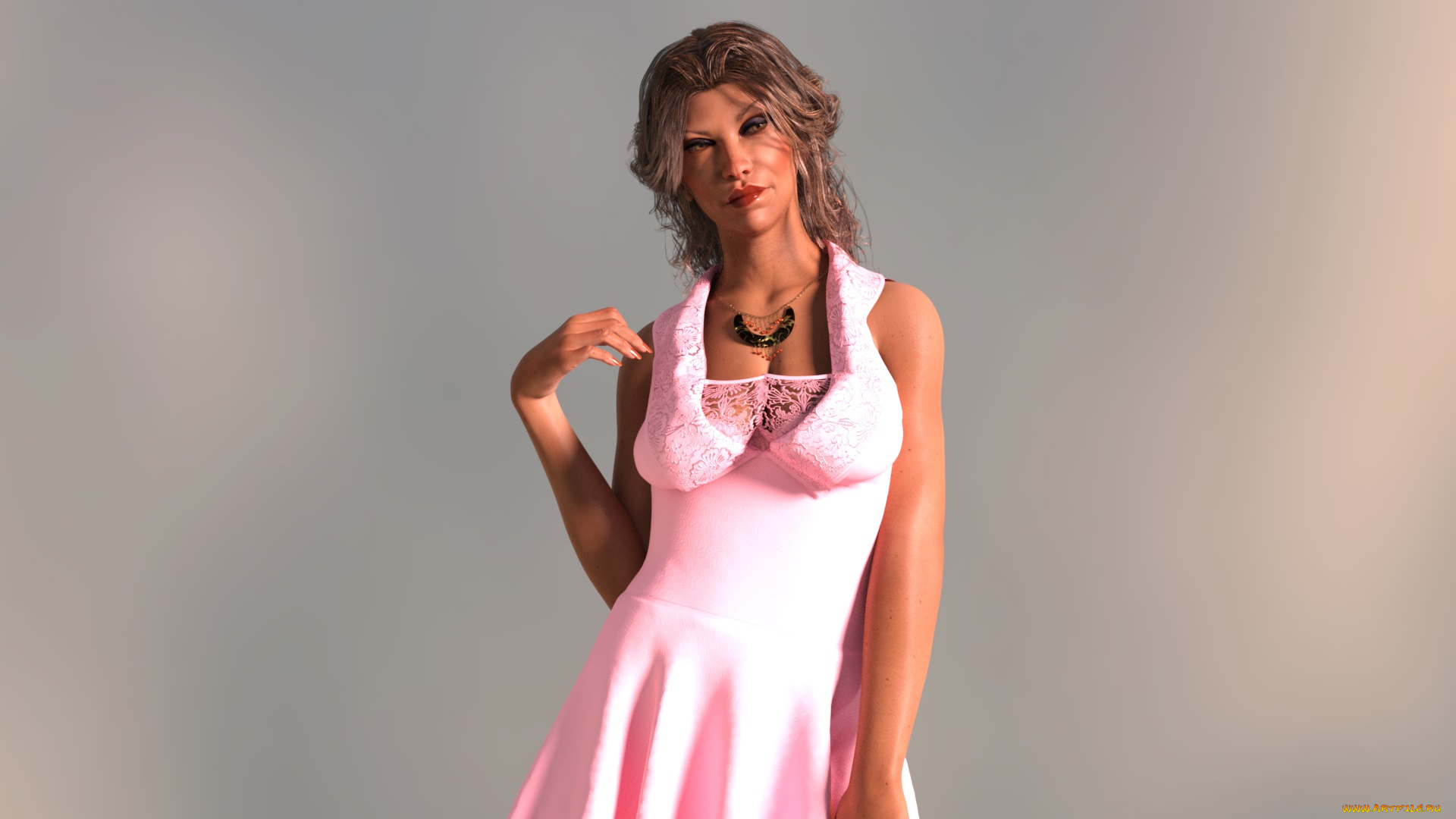 3д, графика, люди, , people, девушка, фон, взгляд