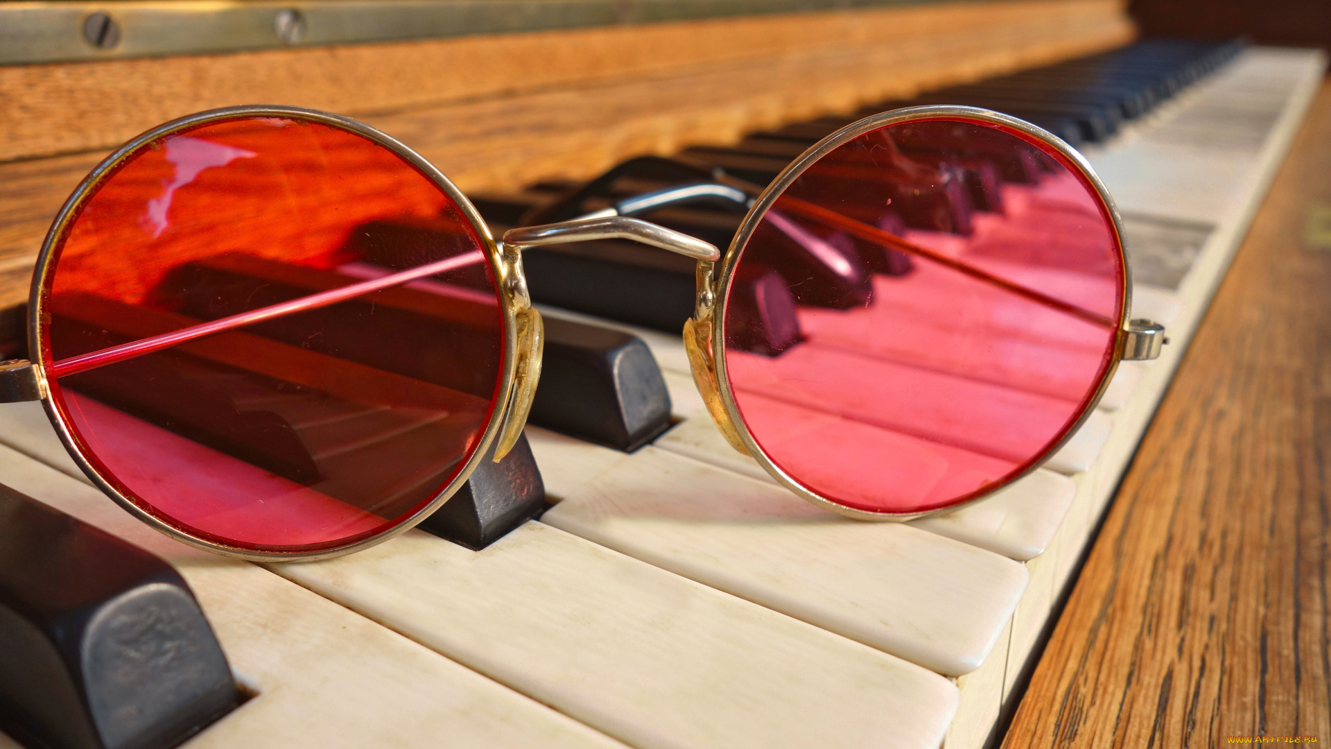 музыка, -музыкальные, инструменты, очки, клавиши