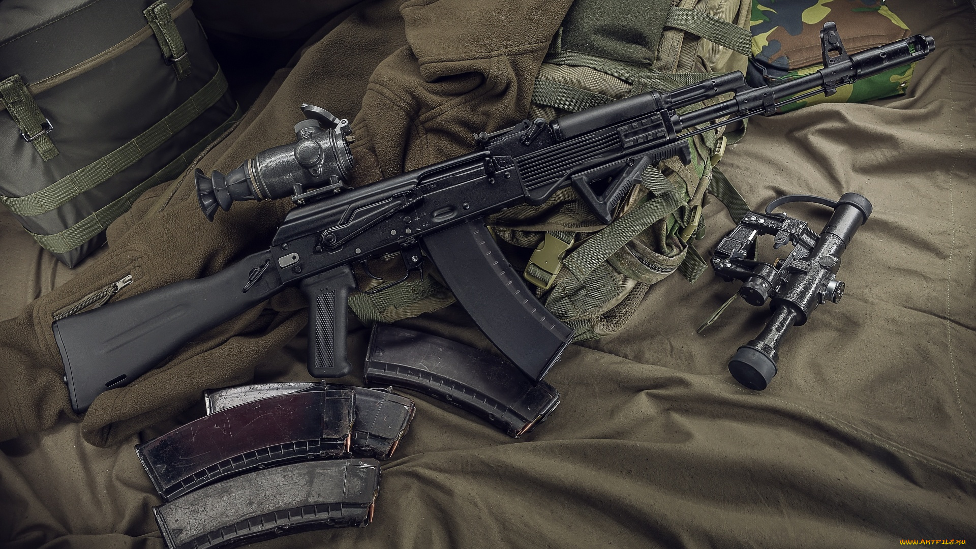 оружие, автоматы, калашников, assault, rifle, ак-74, автомат, weapon