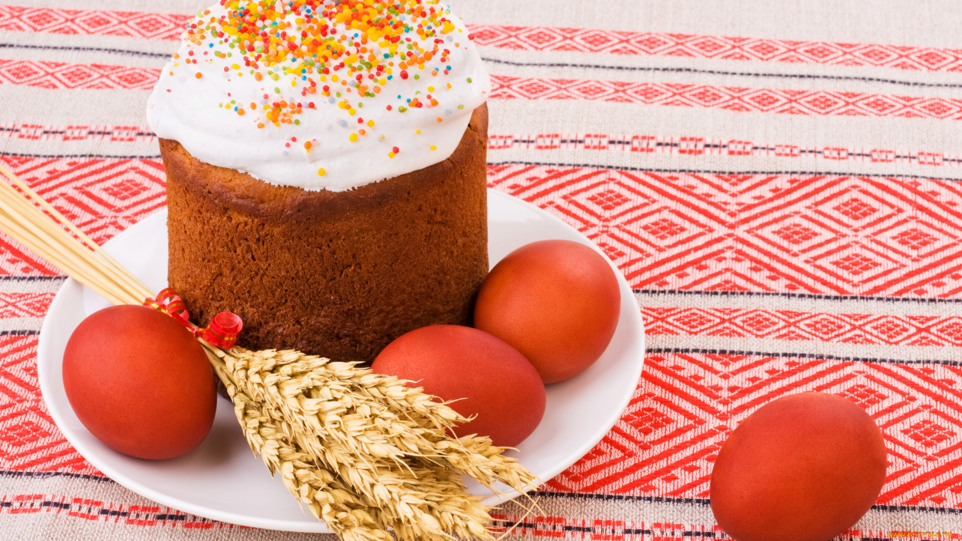 праздничные, пасха, фон, яйца