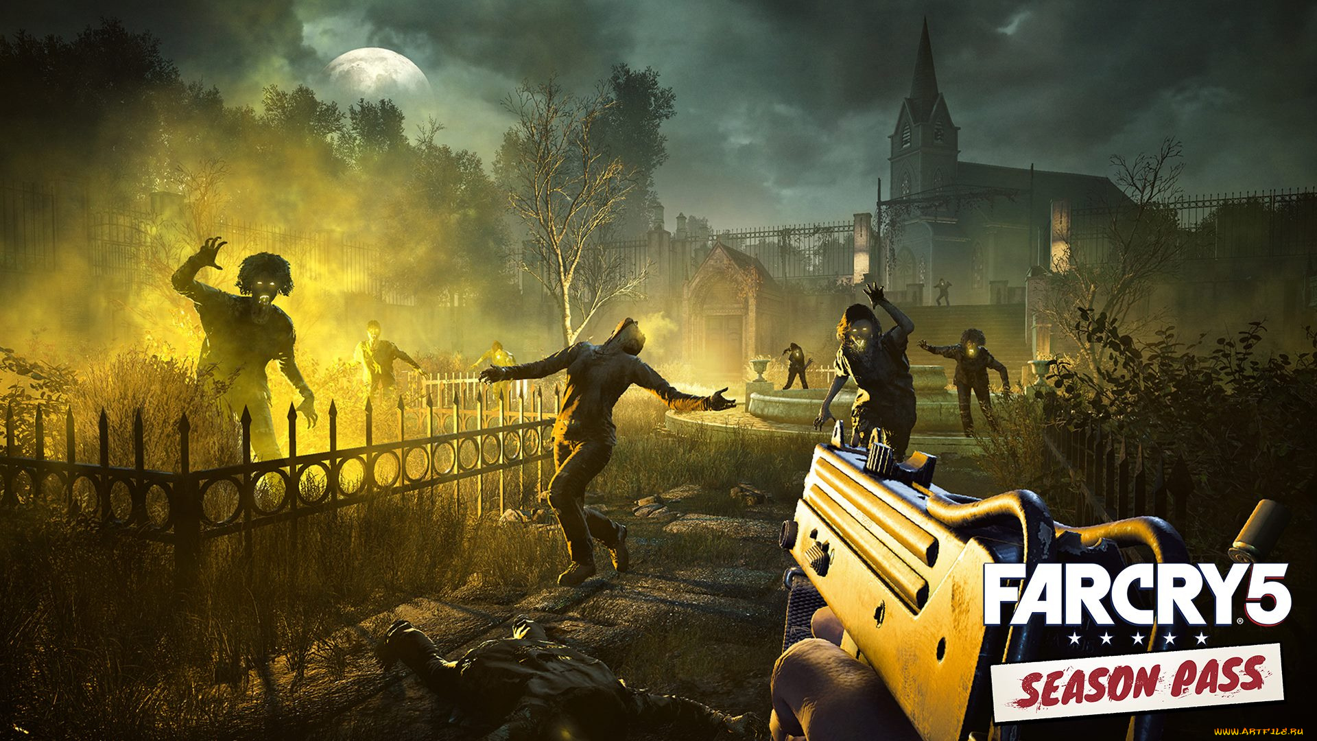 видео, игры, far, cry, 5, action, шутер, far, cry, 5