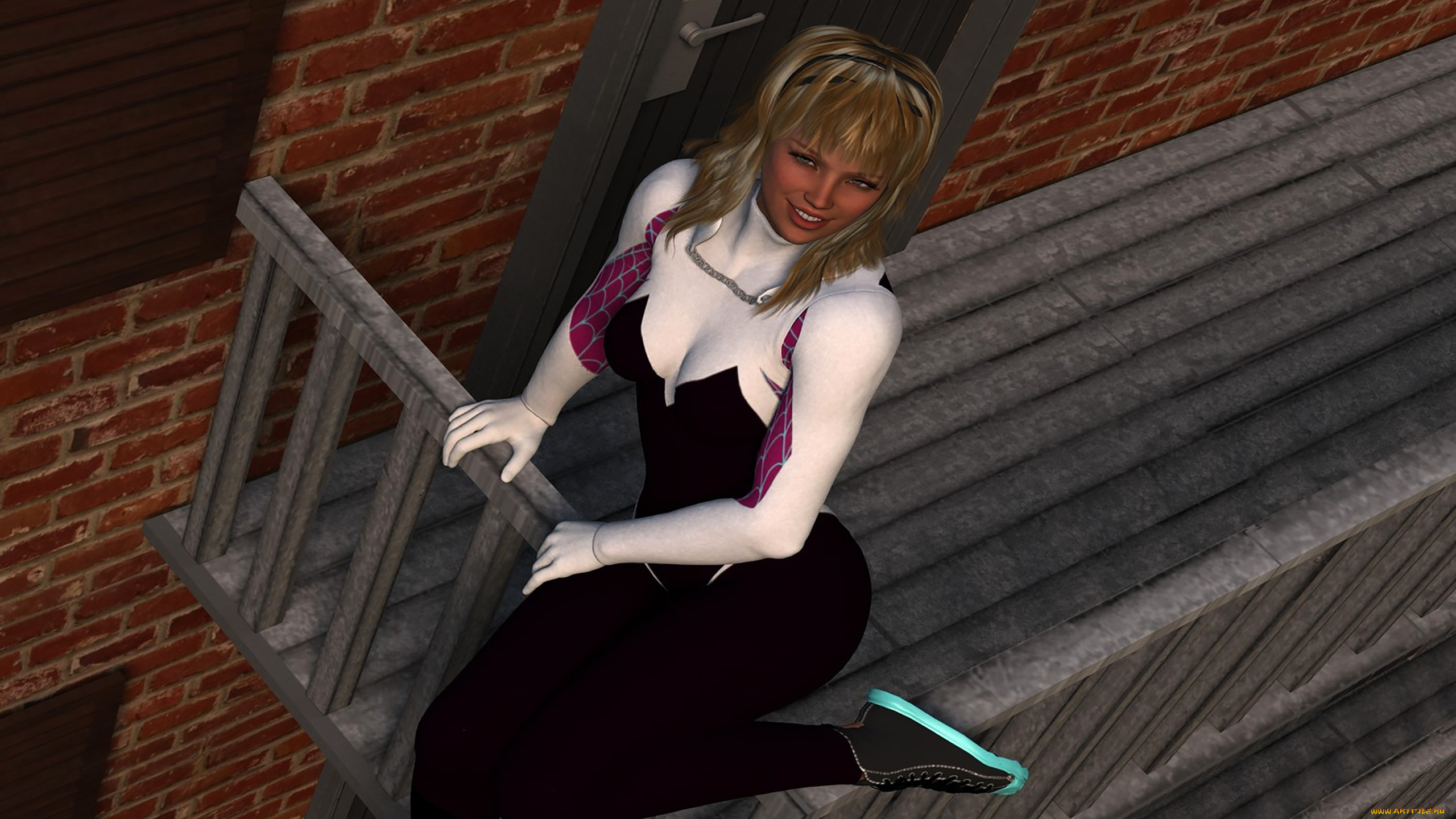 3д, графика, люди, , people, девушка, фон, взгляд