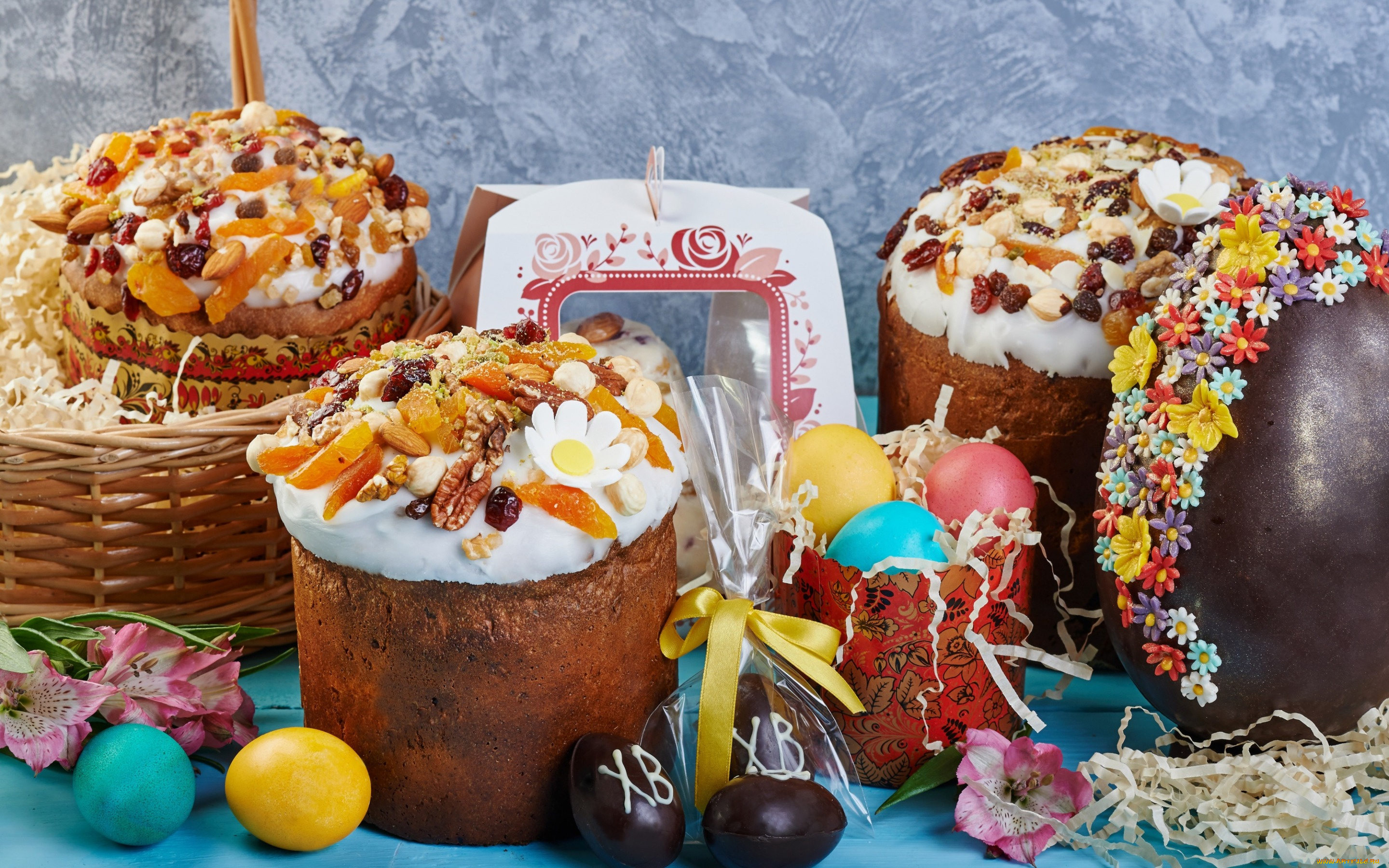 праздничные, пасха, декор, яйцо, куличи, крашенки