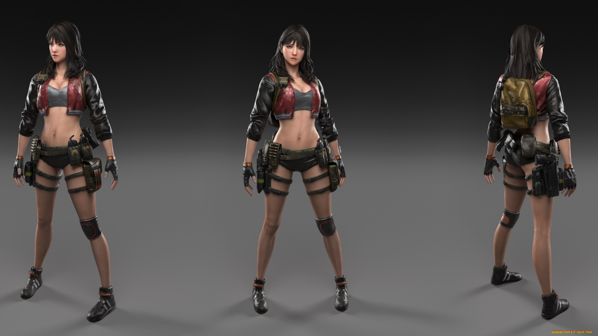 3д, графика, фантазия, , fantasy, фон, взгляд, девушка