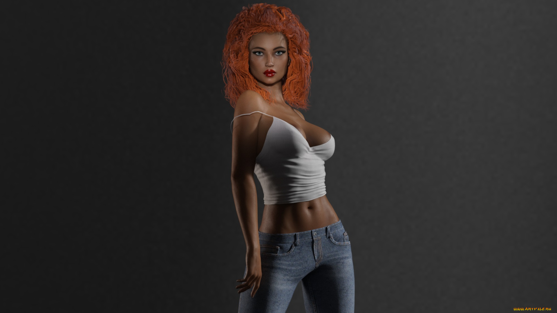 3д, графика, люди, , people, фон, взгляд, девушка
