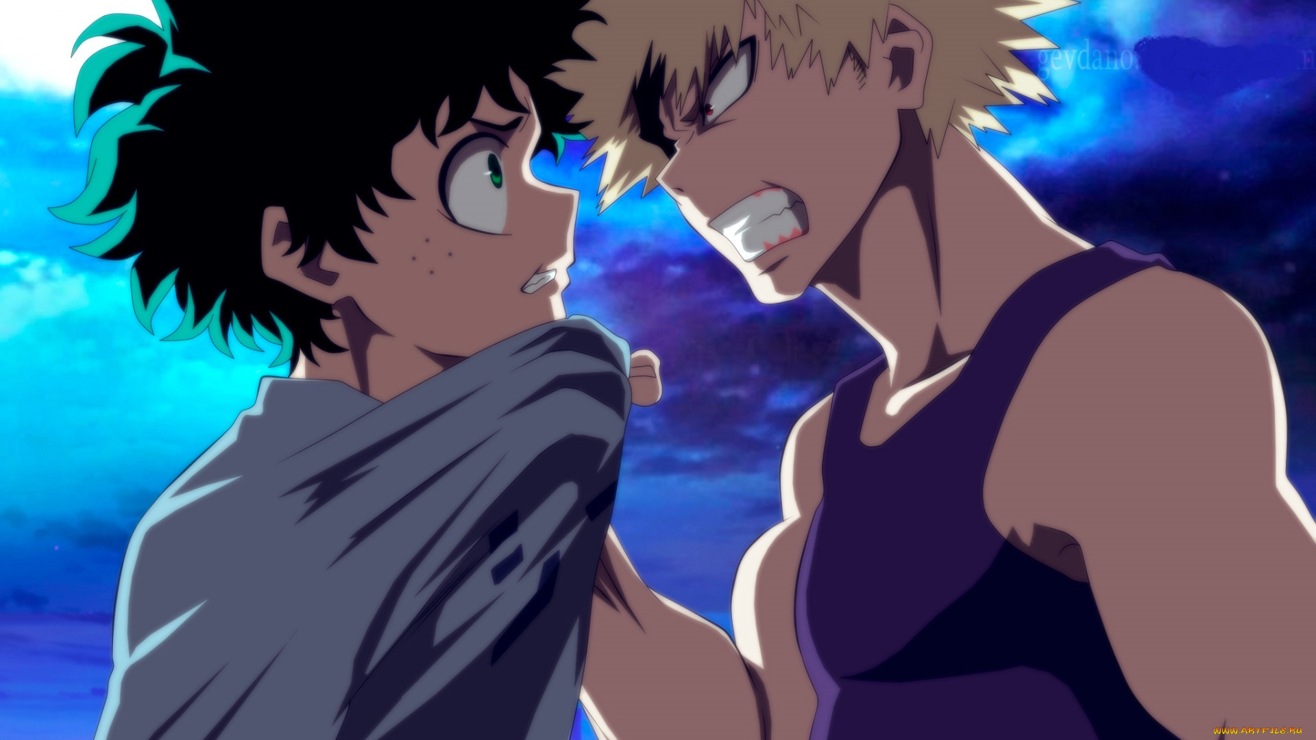 аниме, boku, no, hero, academia, моя, геройская, академия