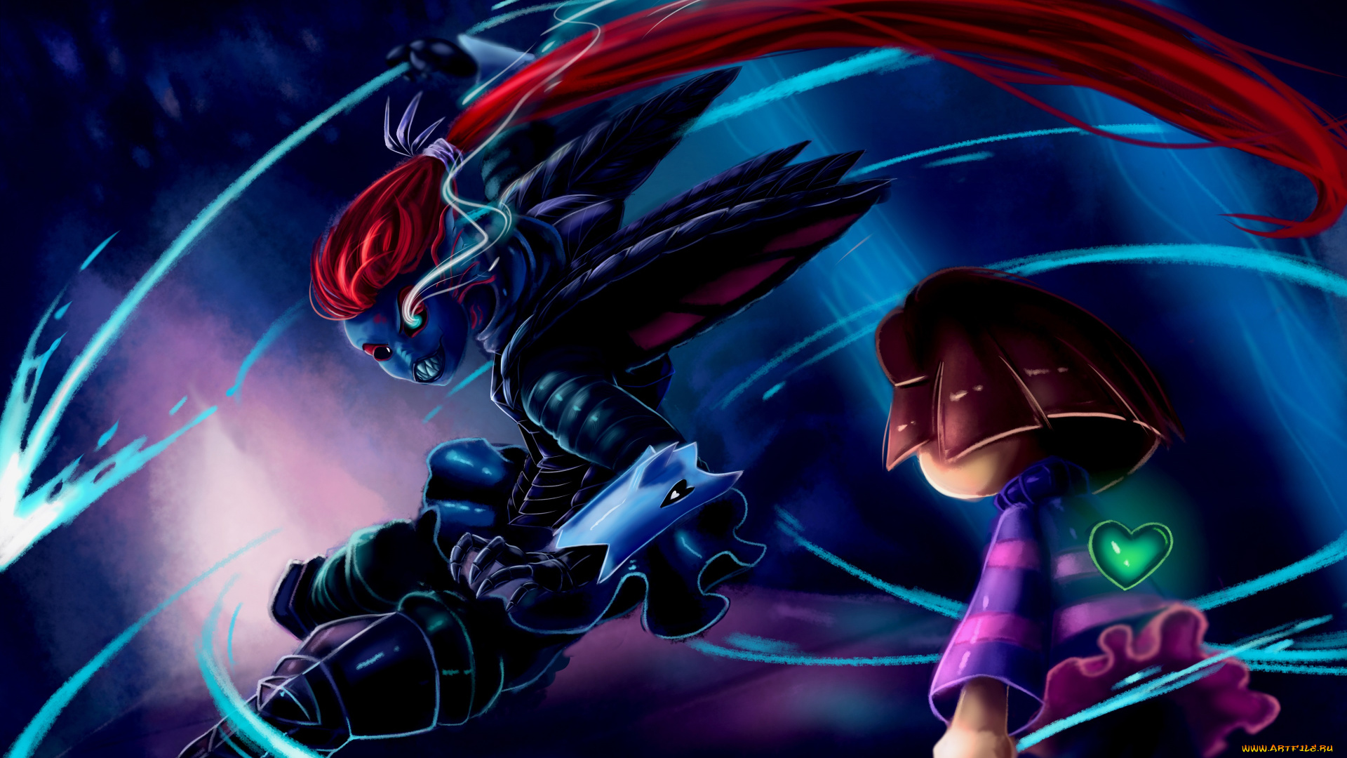 аниме, undertale, андертейл