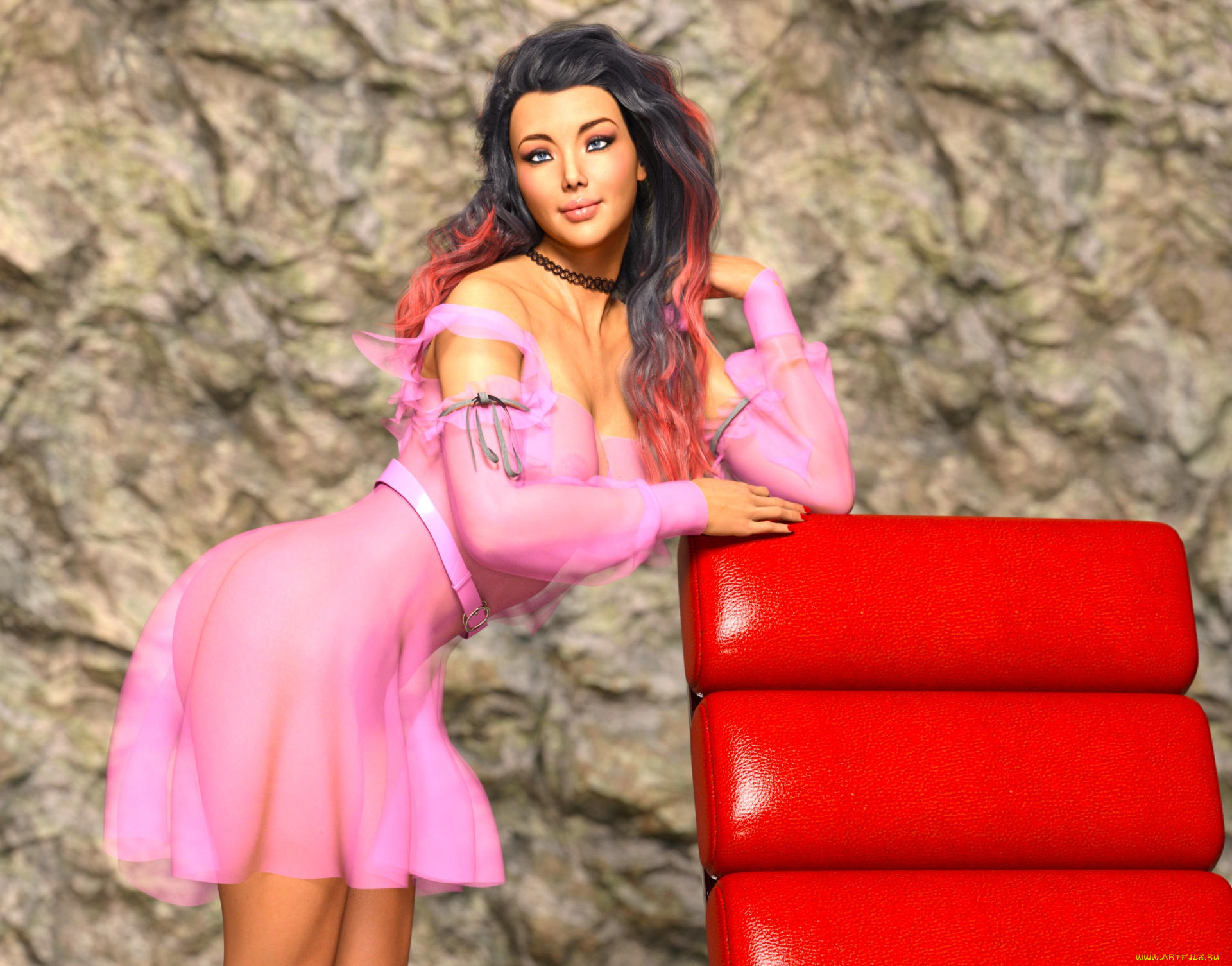 3д, графика, люди, , people, фон, взгляд, девушка