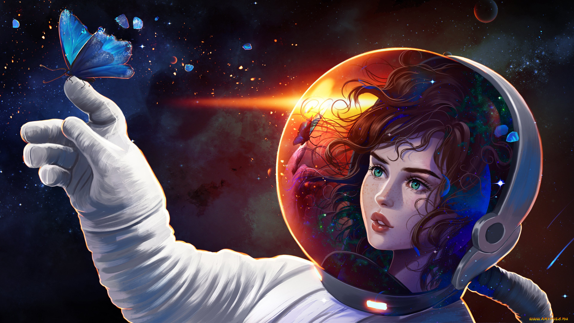 рисованное, люди, fragile, beauty, prywinko