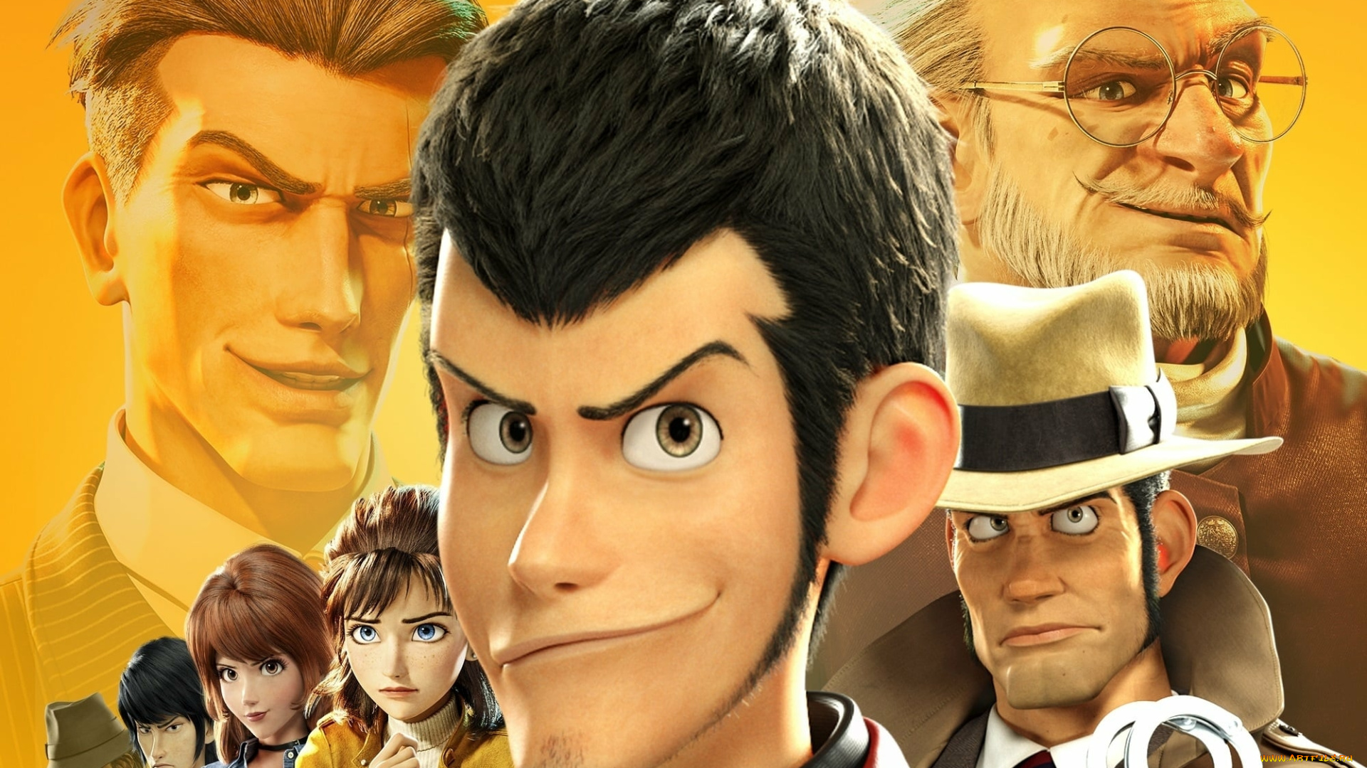 lupin, iii, , the, first, , 2019, мультфильмы, , the, first, lupin, the, first, author, oreskis, мультфильм, постер, персонаж, аниме, люпен3, первый