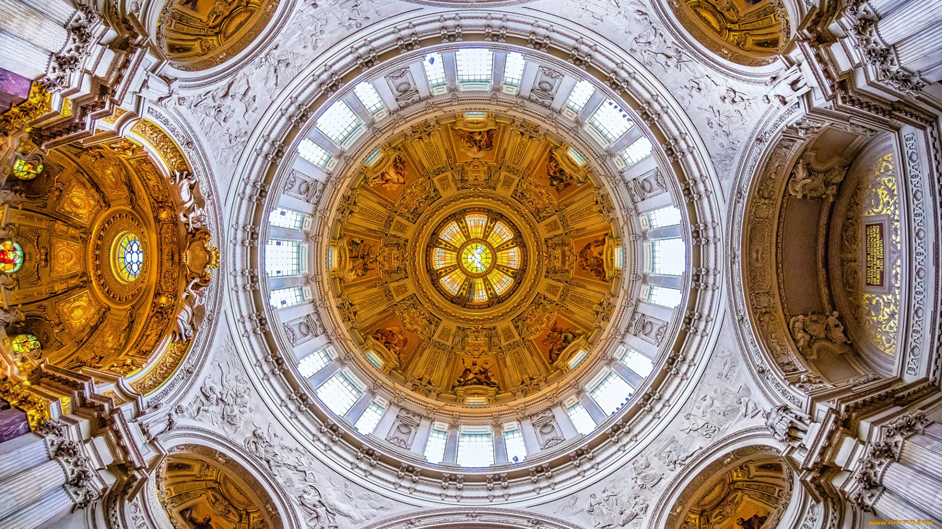 интерьер, убранство, , роспись, храма, потолок