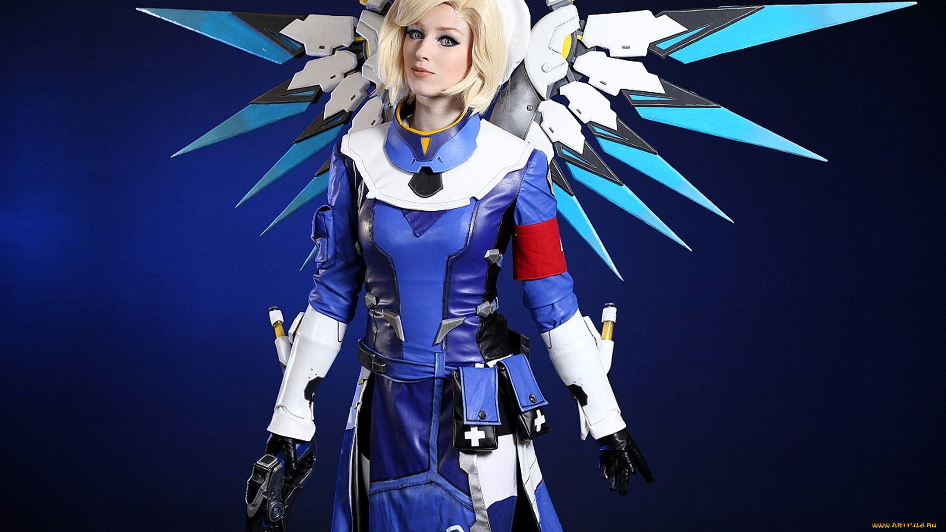 девушки, мария, давыдова, , lady, melamory, косплей, образ, наряд, костюм, крылья, оружие