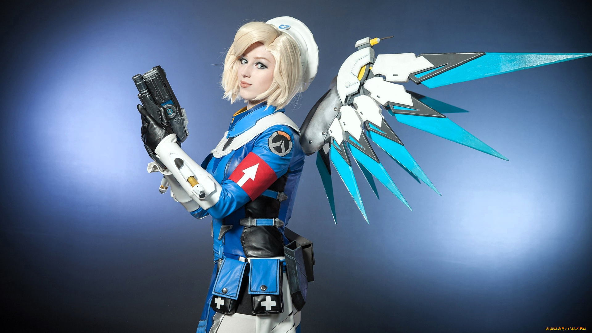 девушки, мария, давыдова, , lady, melamory, косплей, образ, наряд, костюм, крылья, оружие