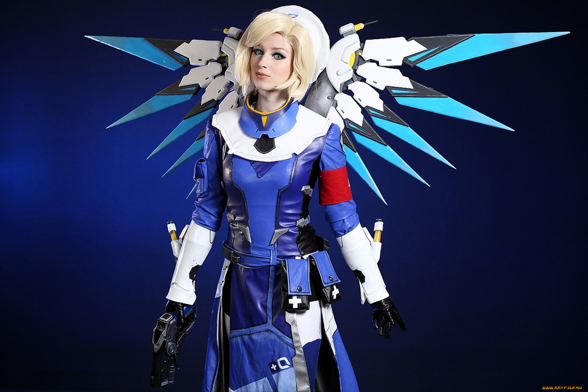 девушки, мария, давыдова, , lady, melamory, косплей, образ, наряд, костюм, крылья, оружие