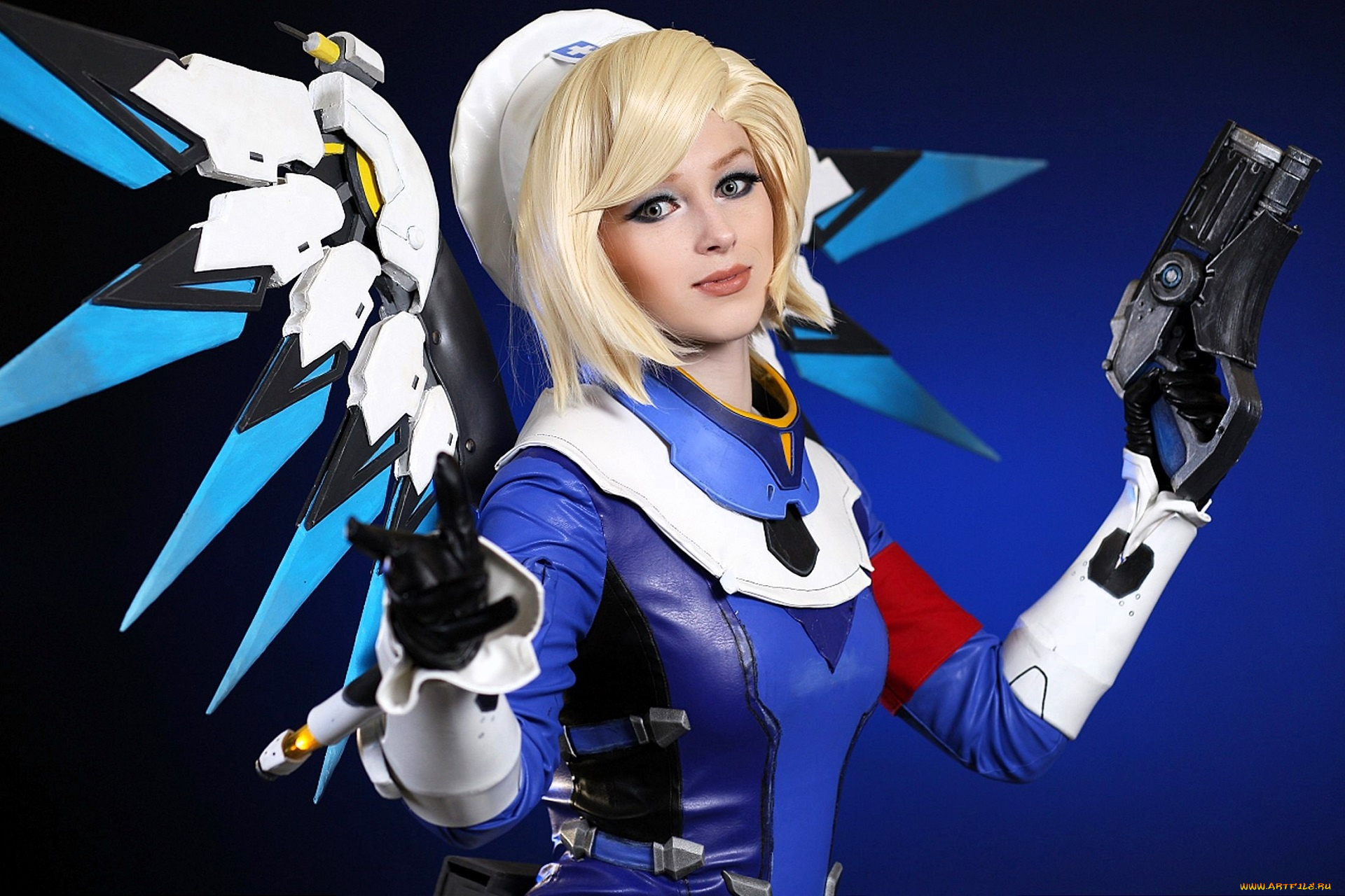 девушки, мария, давыдова, , lady, melamory, косплей, образ, наряд, костюм, крылья, оружие