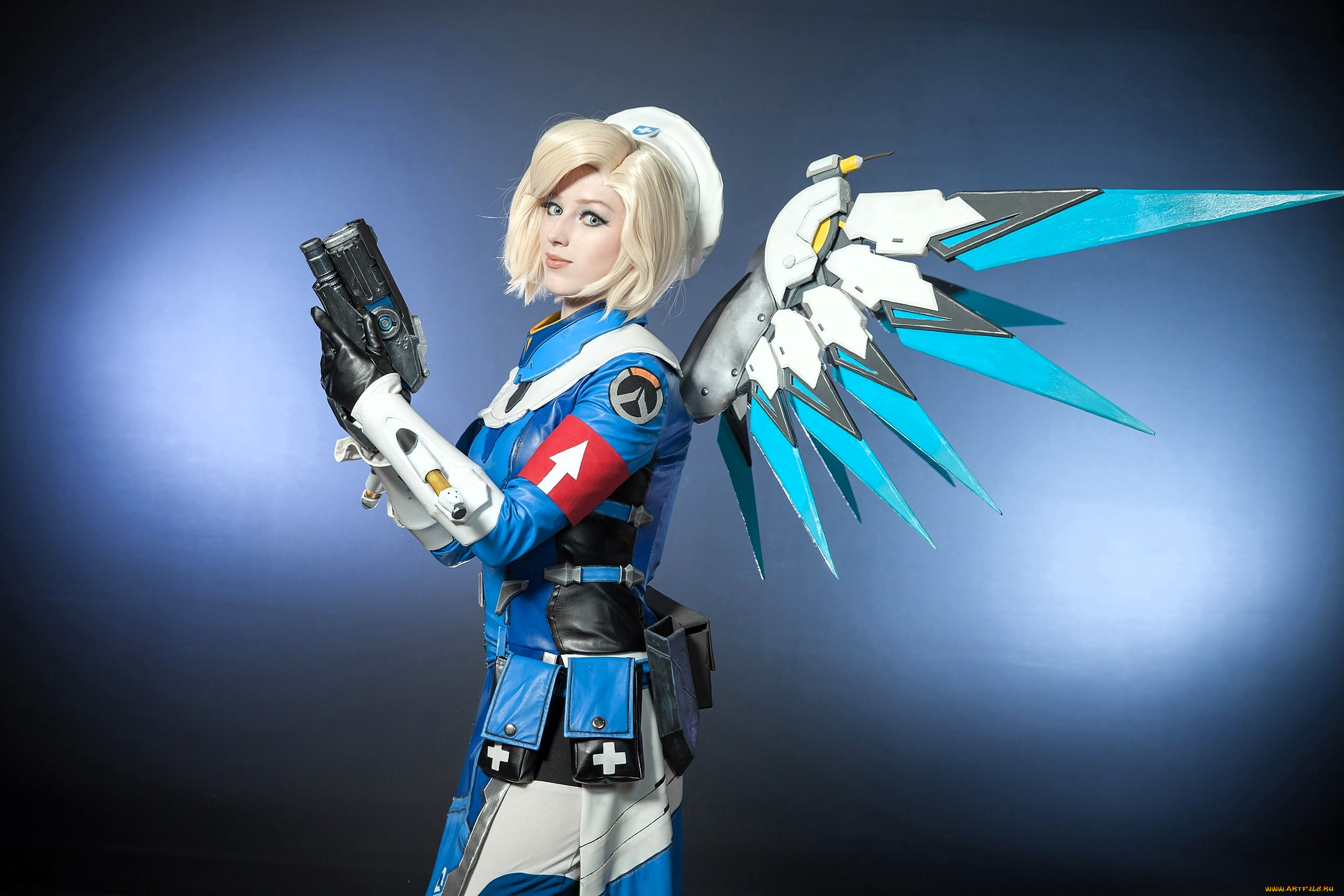 девушки, мария, давыдова, , lady, melamory, косплей, образ, наряд, костюм, крылья, оружие