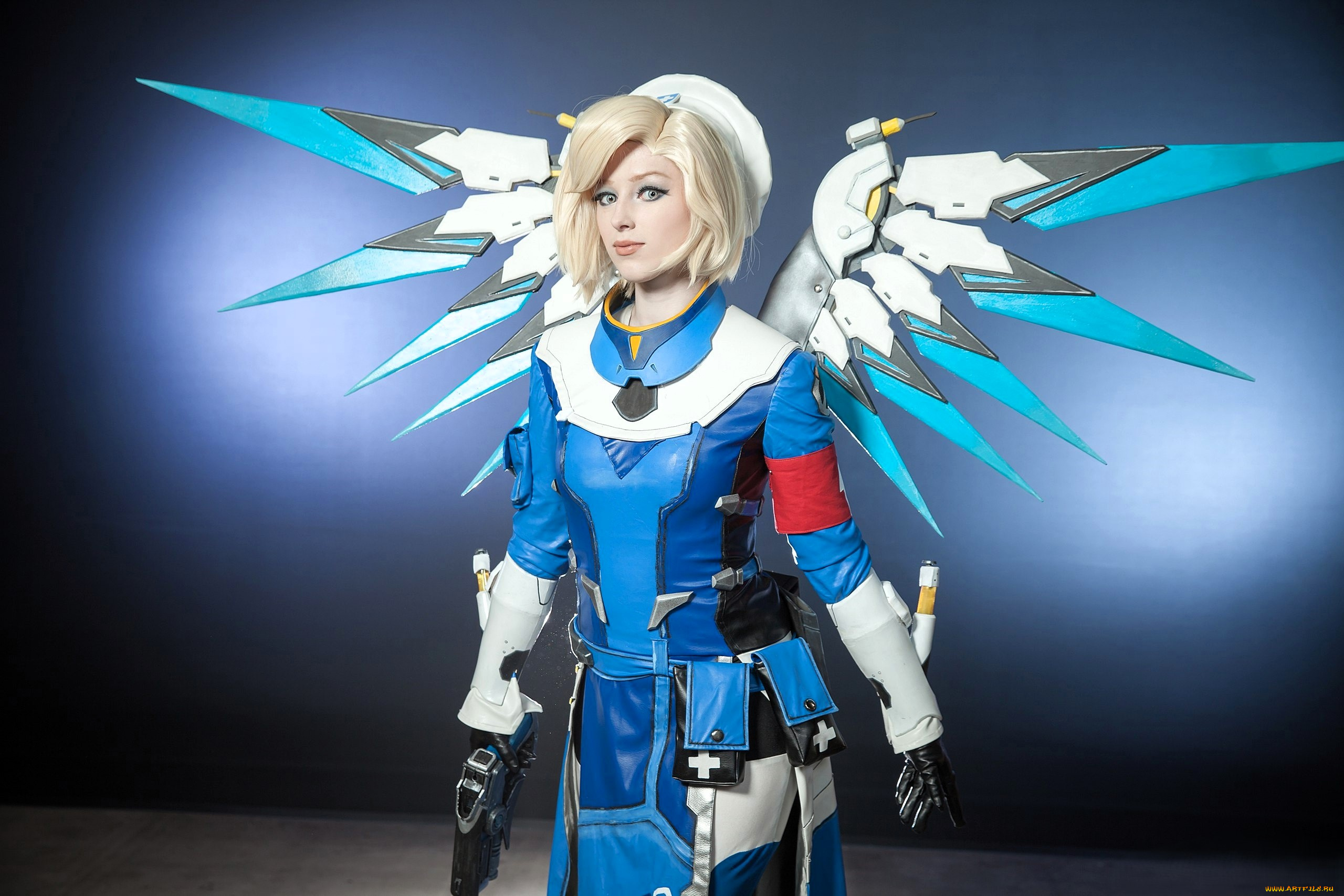 девушки, мария, давыдова, , lady, melamory, косплей, образ, наряд, костюм, крылья, оружие