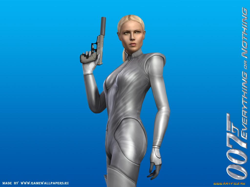 видео, игры, james, bond, 007, everything, or, nothing