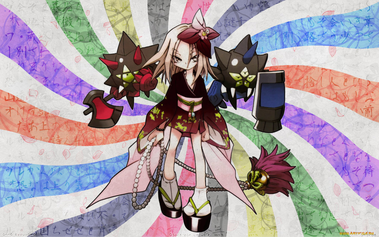 shaman, queen, аниме, king