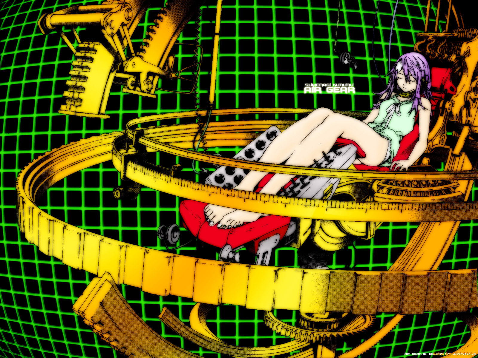 аниме, air, gear