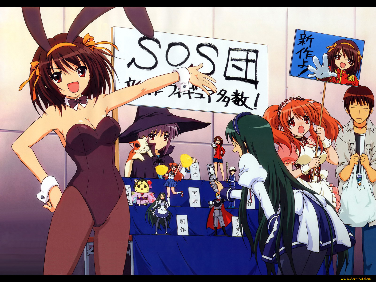 аниме, the, melancholy, of, haruhi, suzumiya