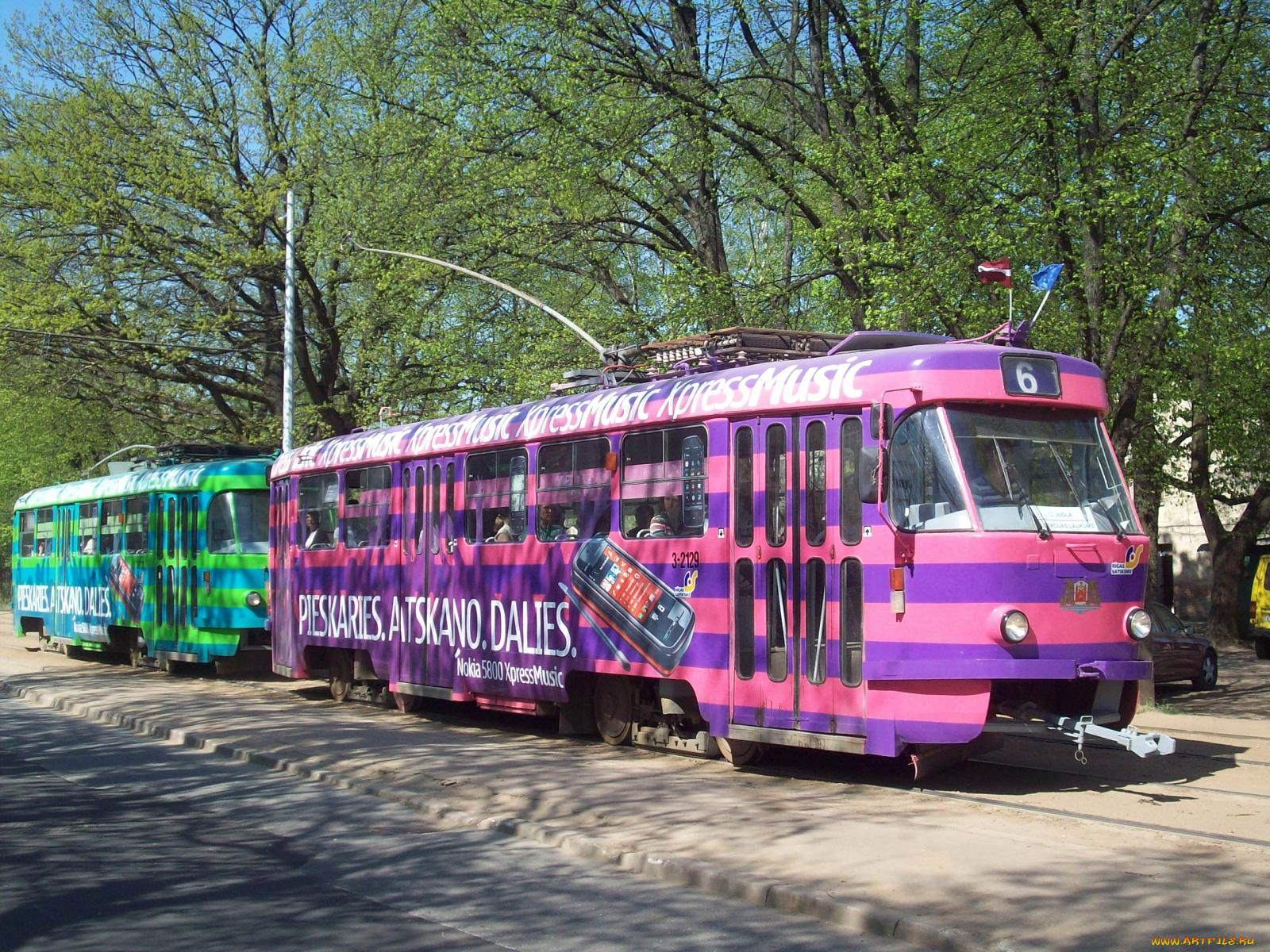 рижский, трамвай, техника, трамваи