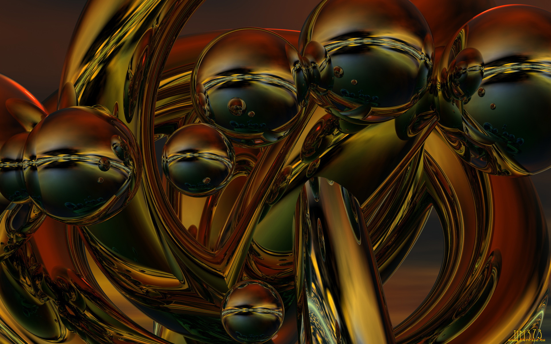 3д, графика, fractal, фракталы