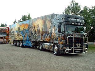 Картинка автомобили scania
